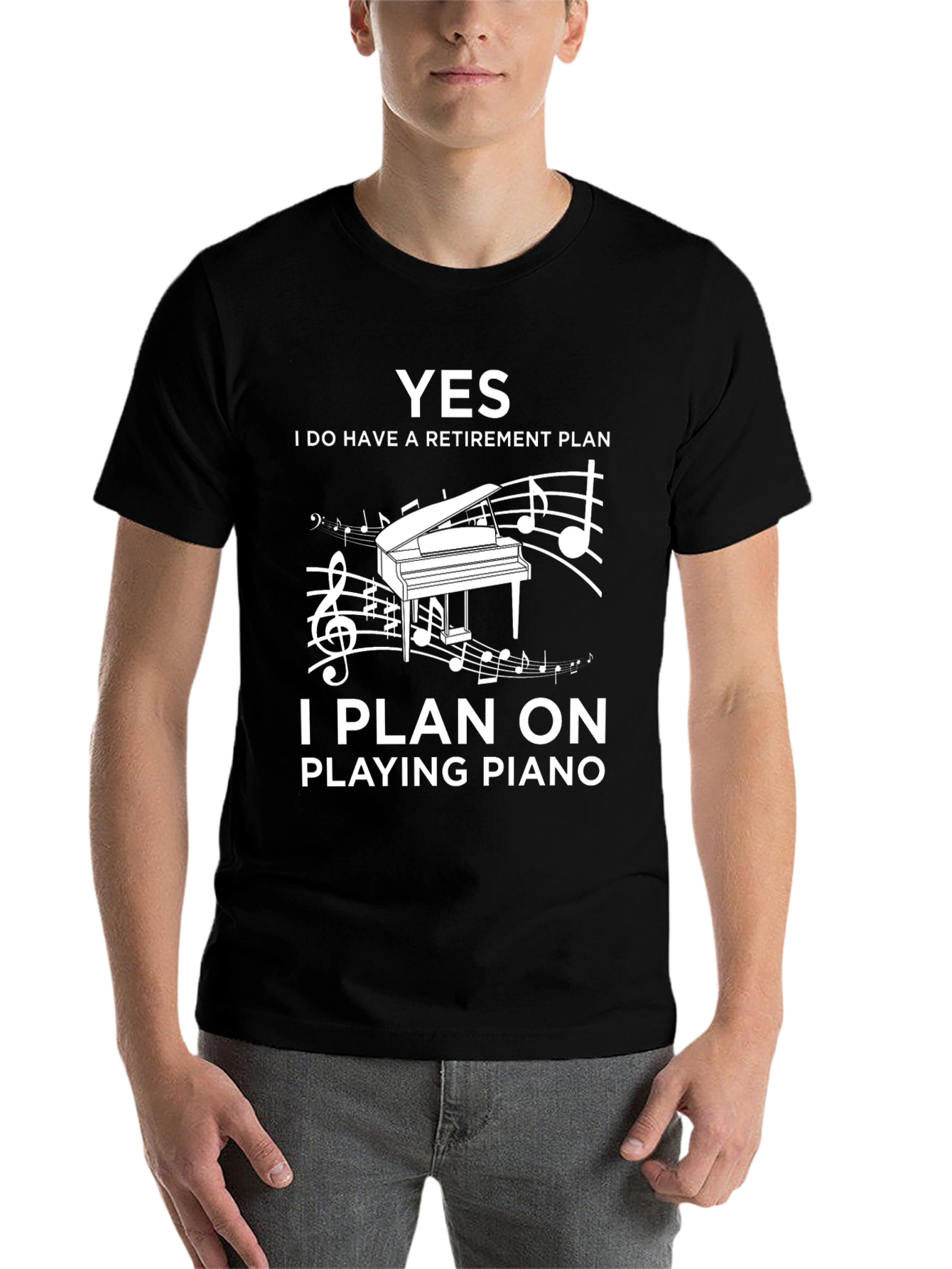 Piano Retirement Plan T-Shirt
