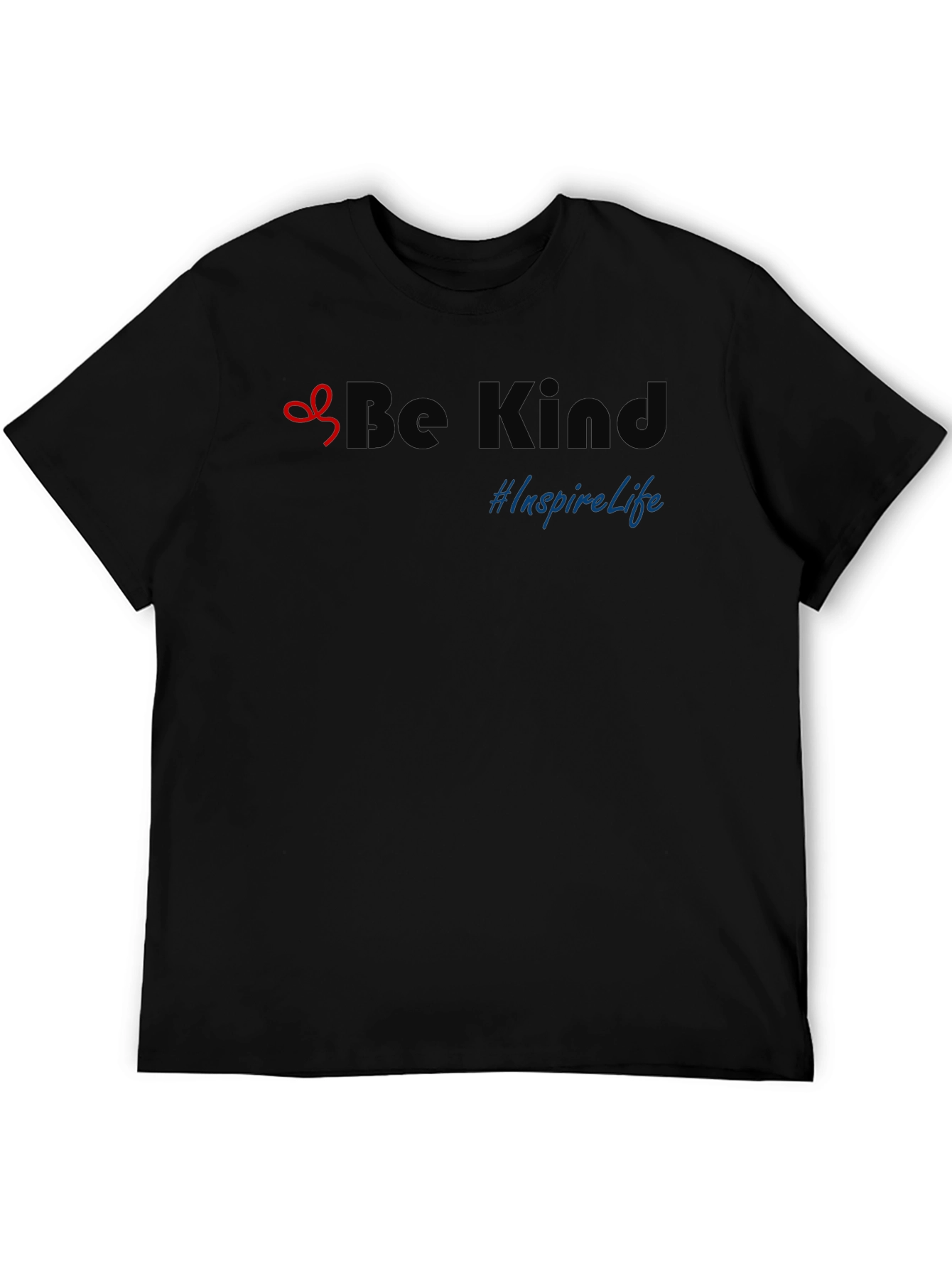 Be Kind Inspire Life Graphic T-Shirt