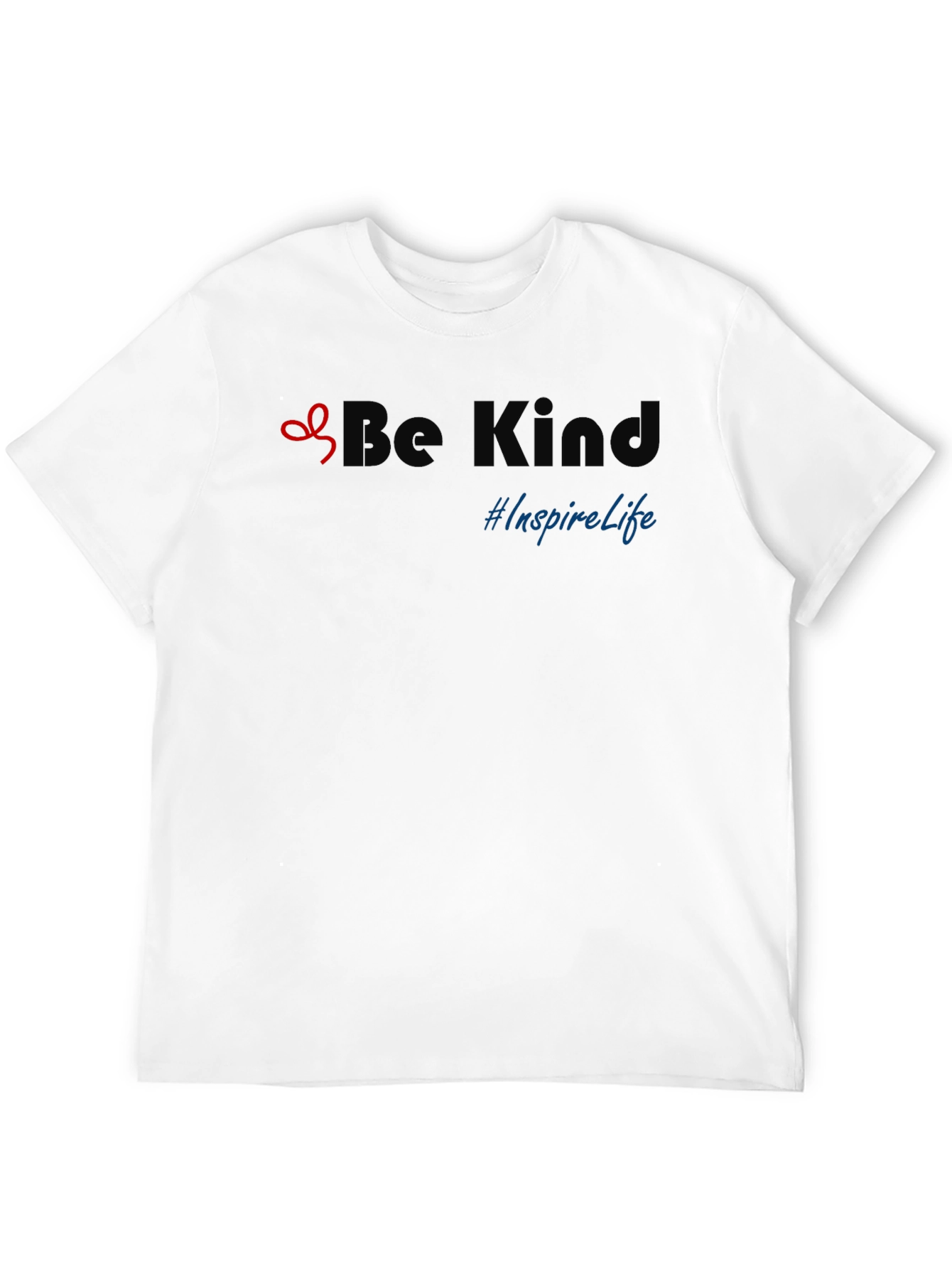 Be Kind Inspire Life Graphic T-Shirt