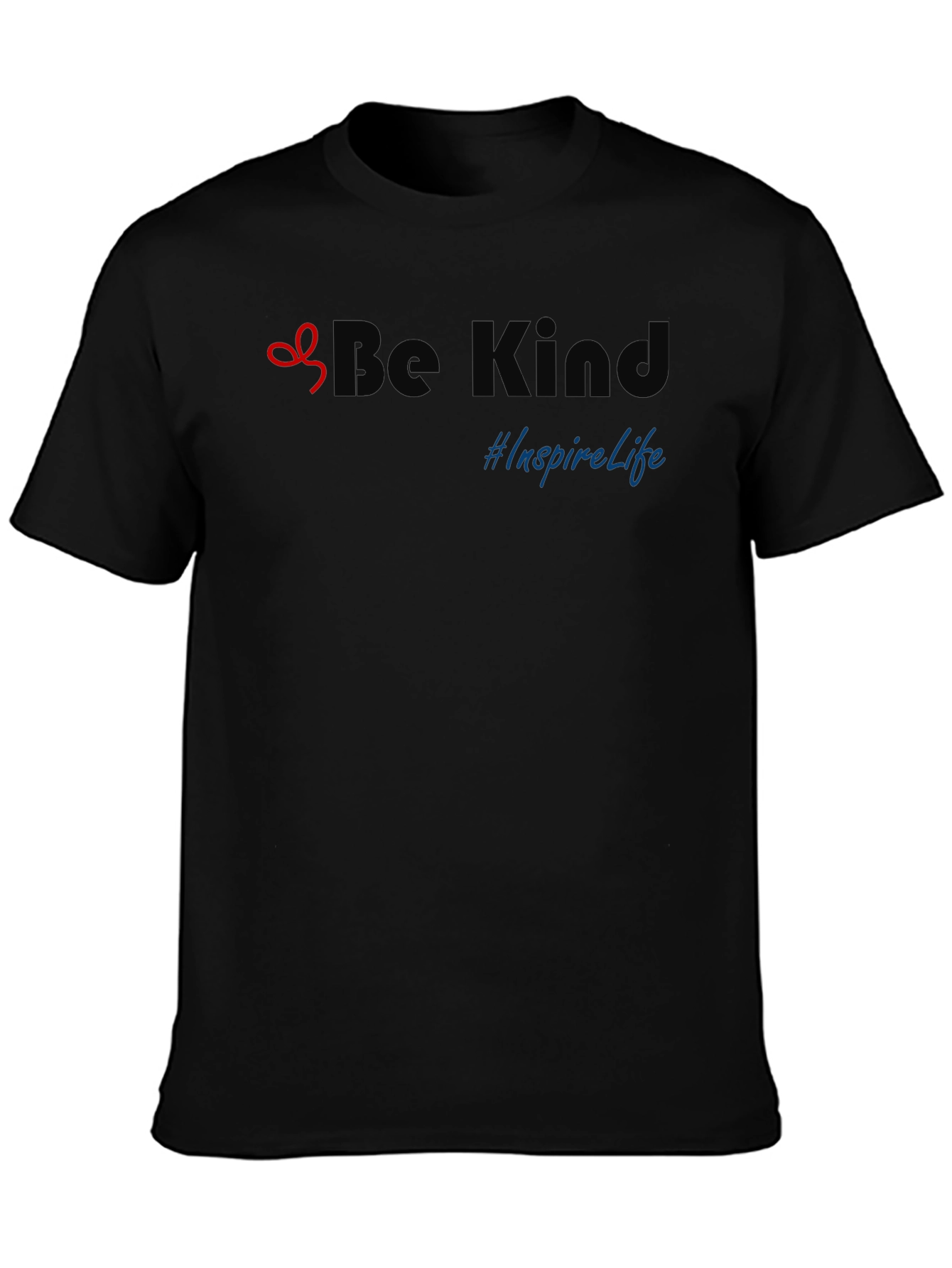 Be Kind Inspire Life Graphic T-Shirt
