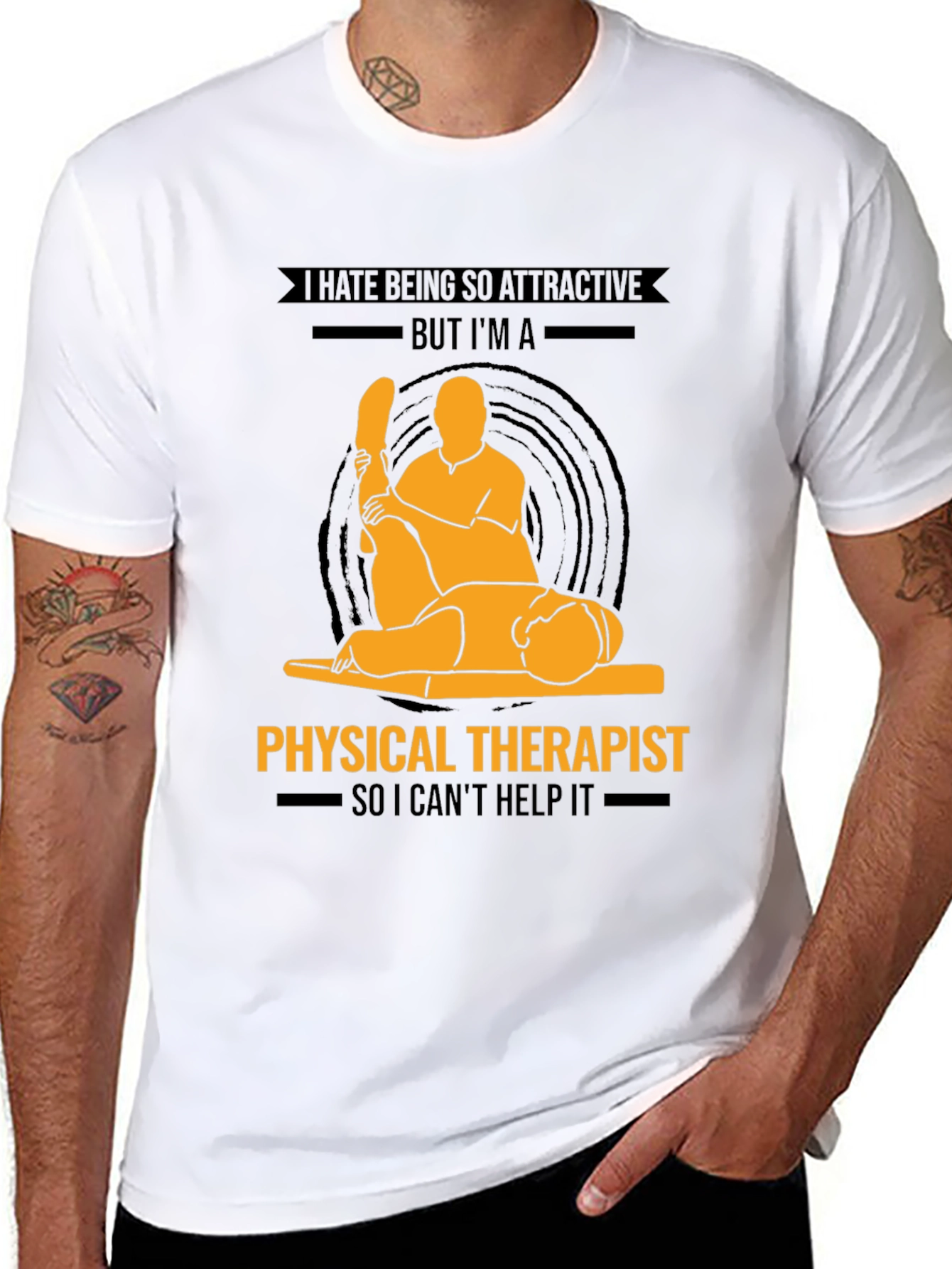 Physical Therapist Graphic T-Shirt - Funny Profession Tee