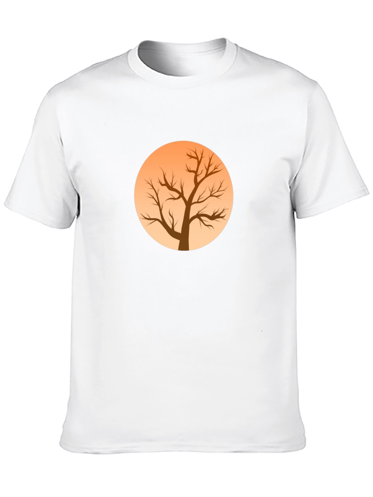 Tree Silhouette Graphic Black Tee