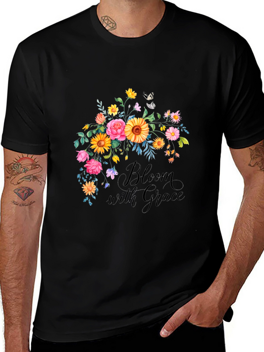 Bloom with Grace Floral T-Shirt