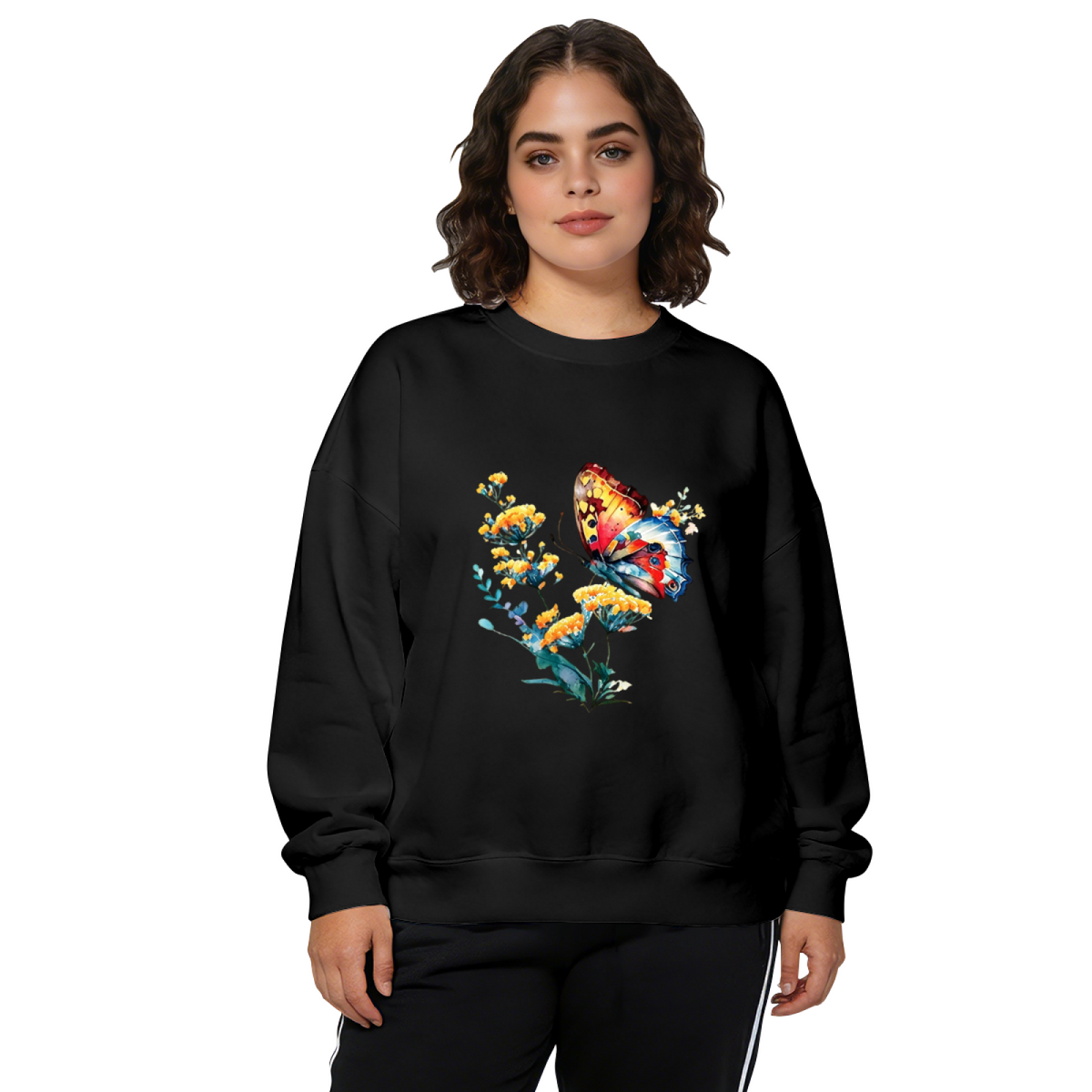 Fresh Limoni Lemon Fruit Art Crewneck Sweatshirt