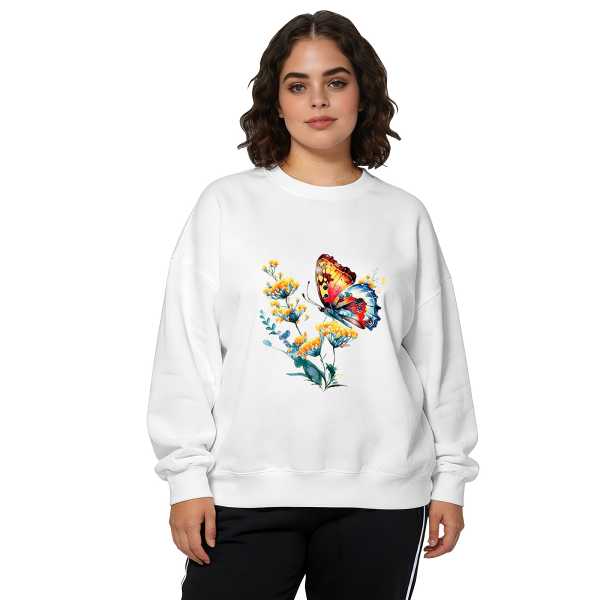 Fresh Limoni Lemon Fruit Art Crewneck Sweatshirt