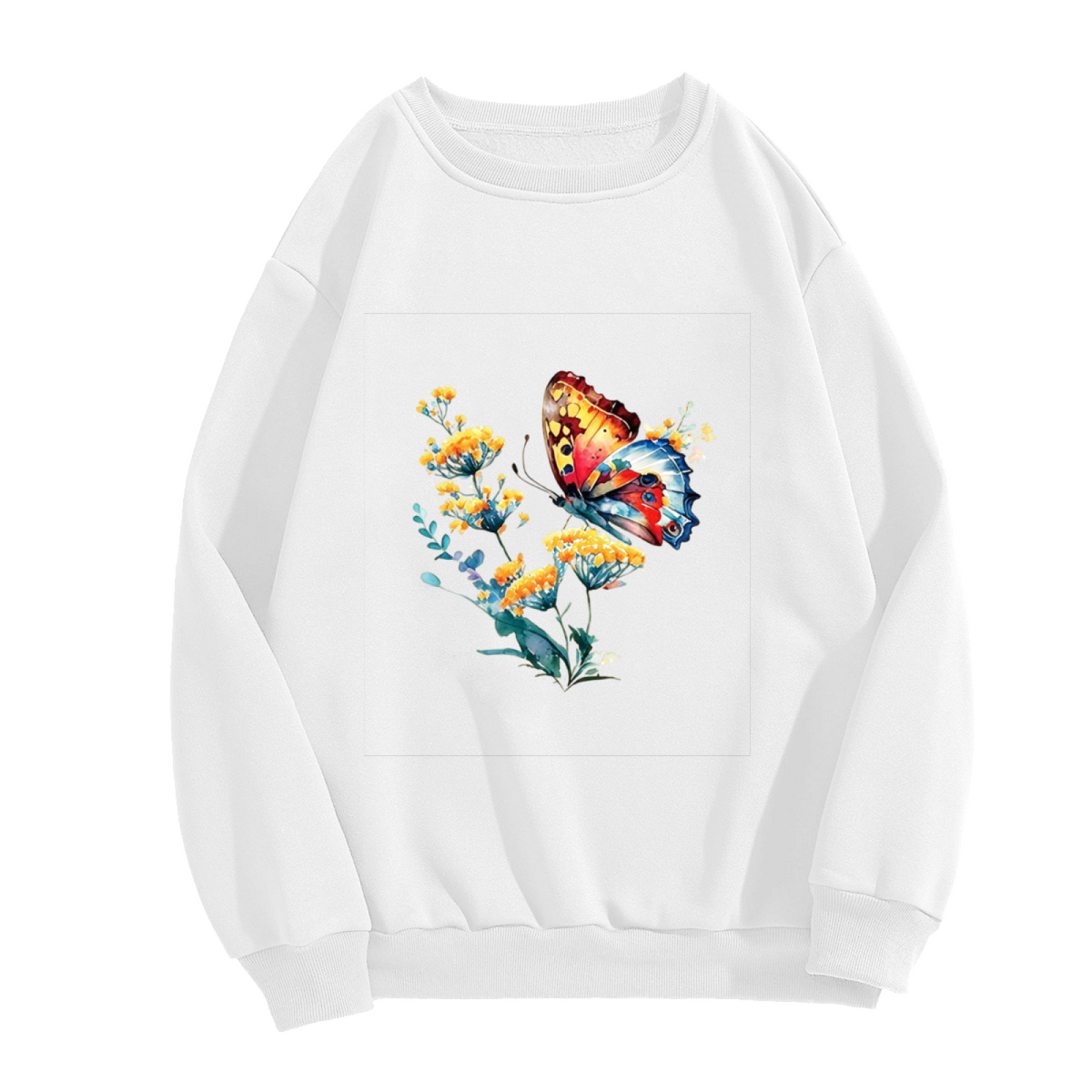 Fresh Limoni Lemon Fruit Art Crewneck Sweatshirt