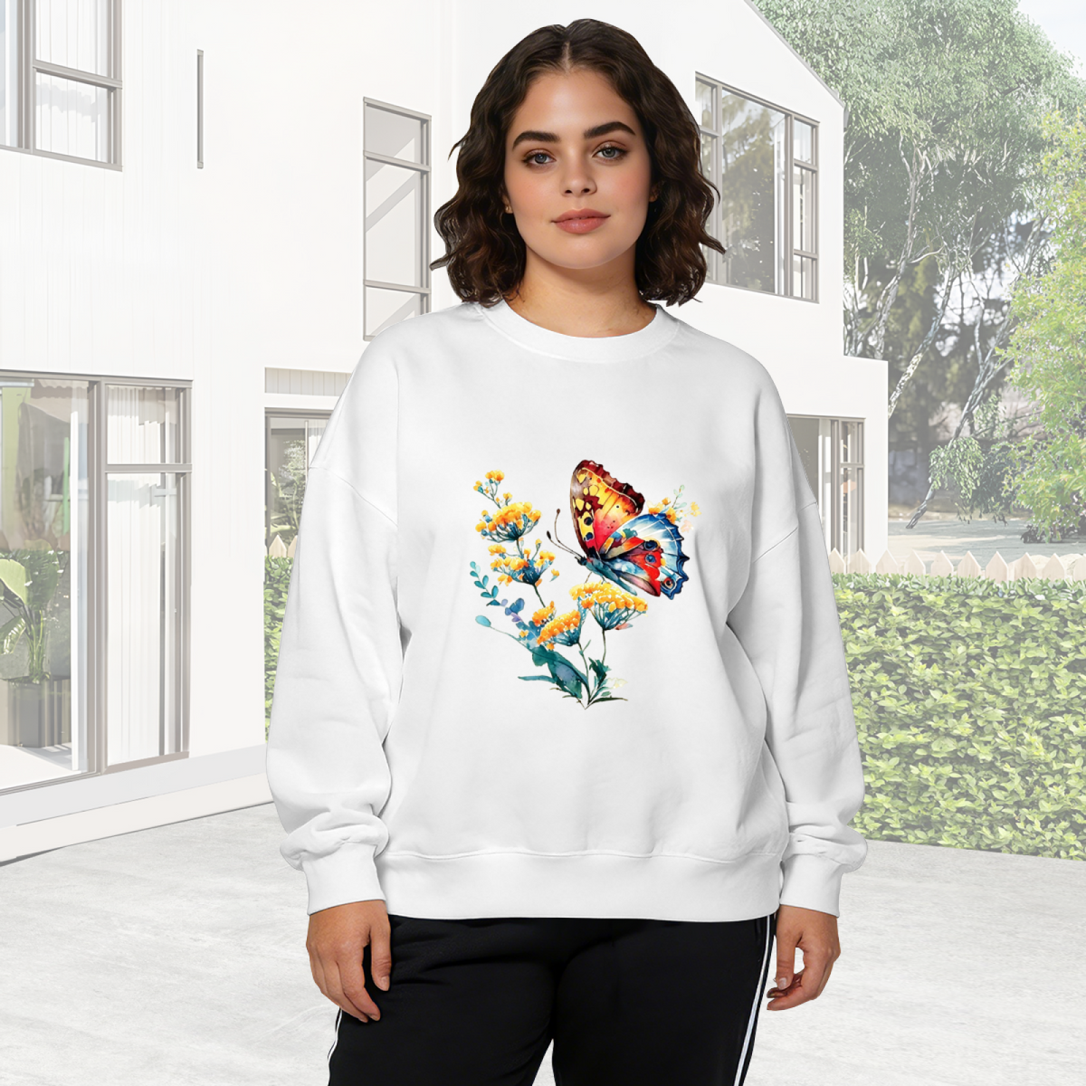 Fresh Limoni Lemon Fruit Art Crewneck Sweatshirt
