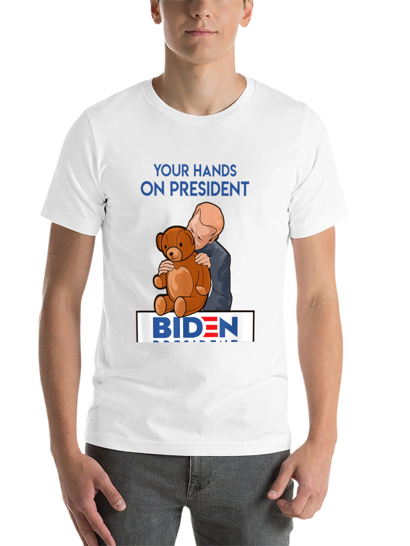 Biden Teddy Bear T-Shirt Political Humor