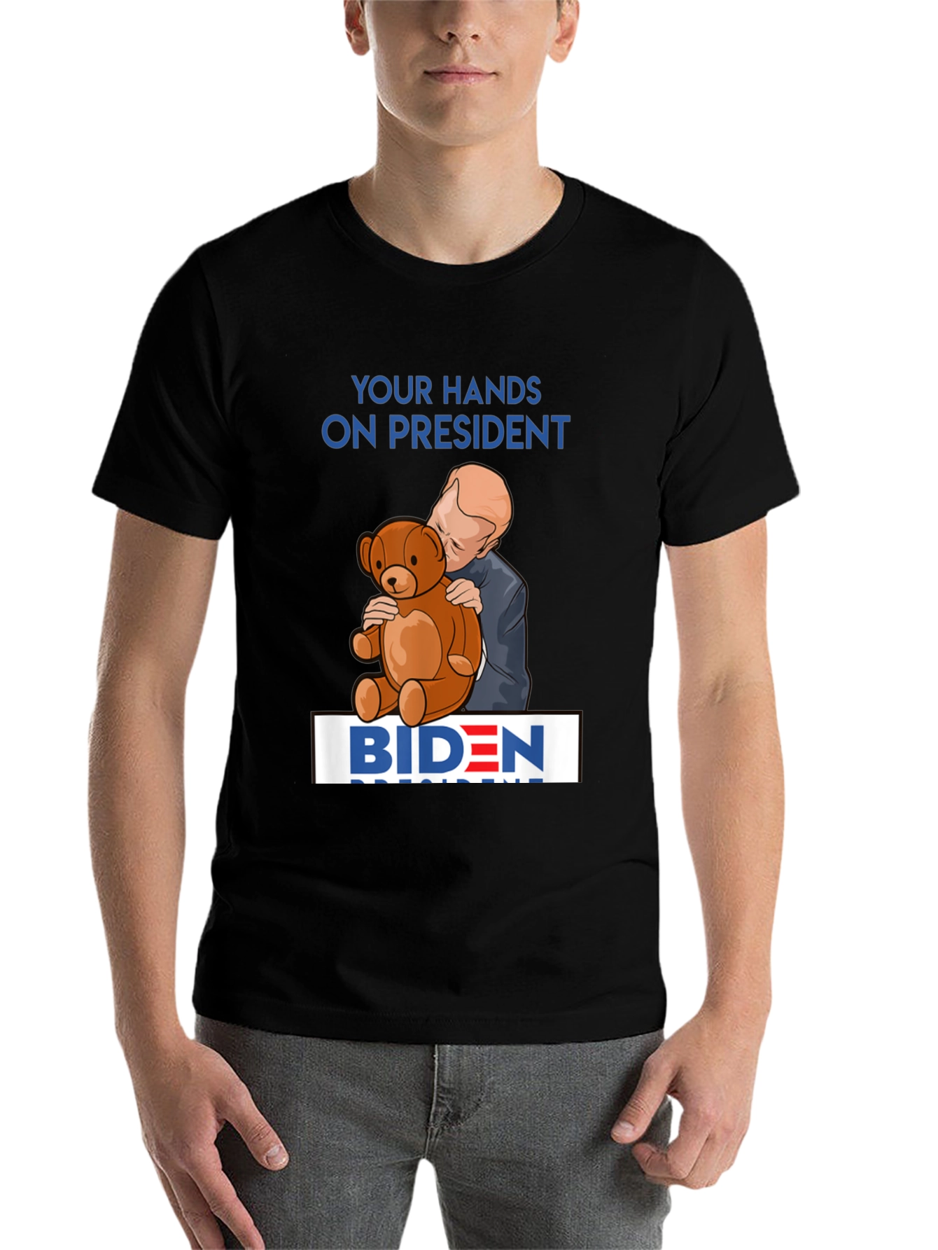 Biden Teddy Bear T-Shirt Political Humor