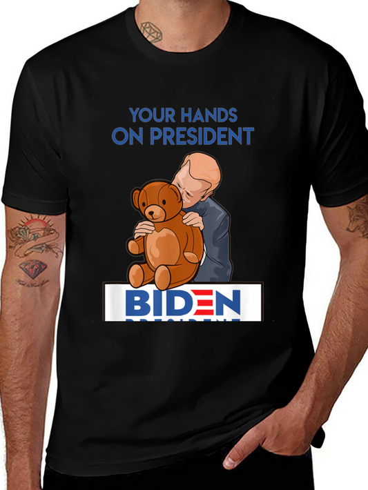 Biden Teddy Bear T-Shirt Political Humor