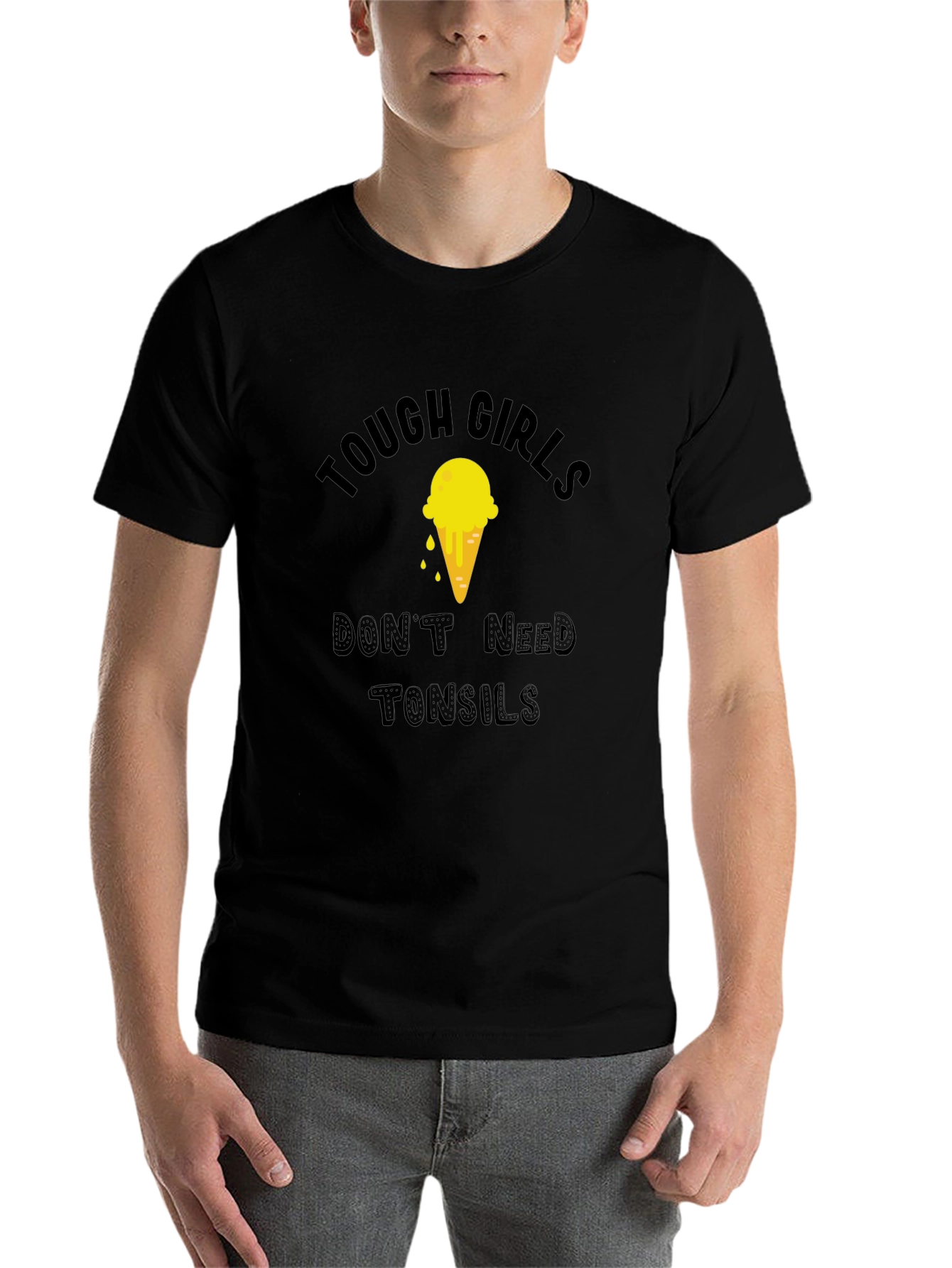 Tough Girls Need No Tonsils Graphic Tee