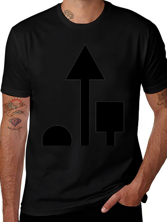 Minimalist Graphic Black T-Shirt