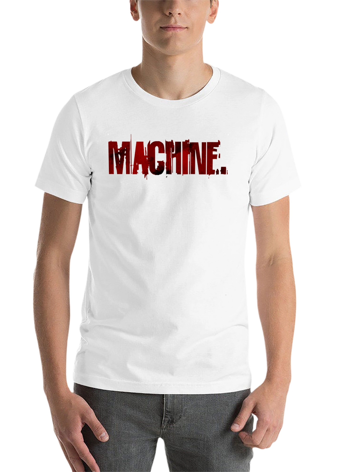 Machine Graphic T-Shirt - Edgy Streetwear