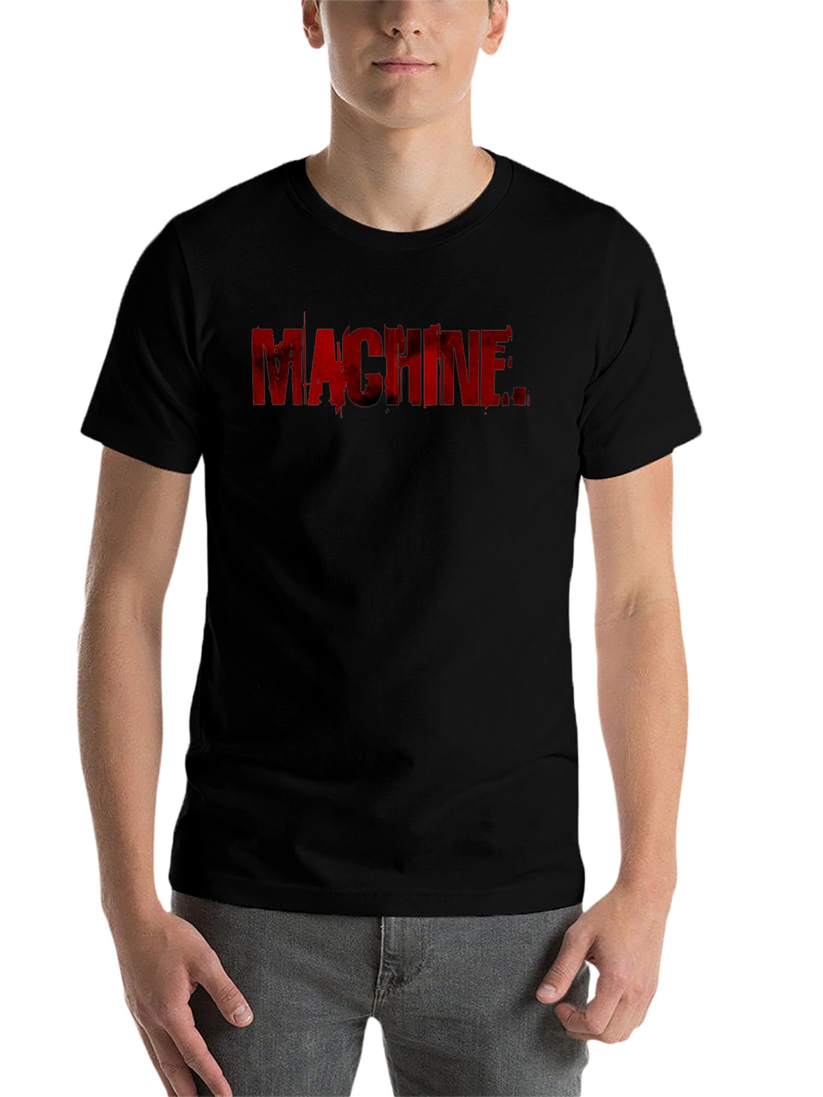 Machine Graphic T-Shirt - Edgy Streetwear