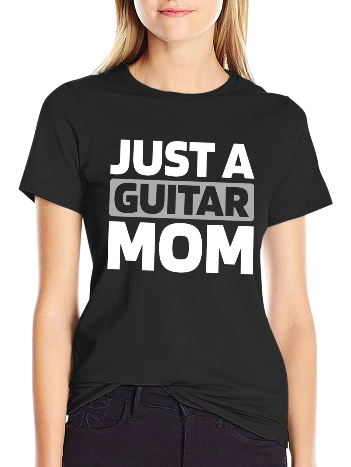 Just A Guitar Mom T-Shirt - Music Lover Tee