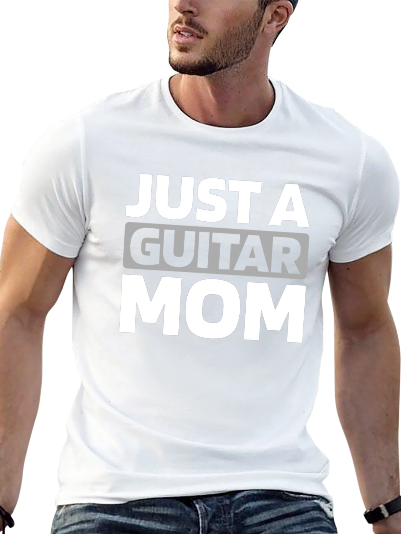 Just A Guitar Mom T-Shirt - Music Lover Tee