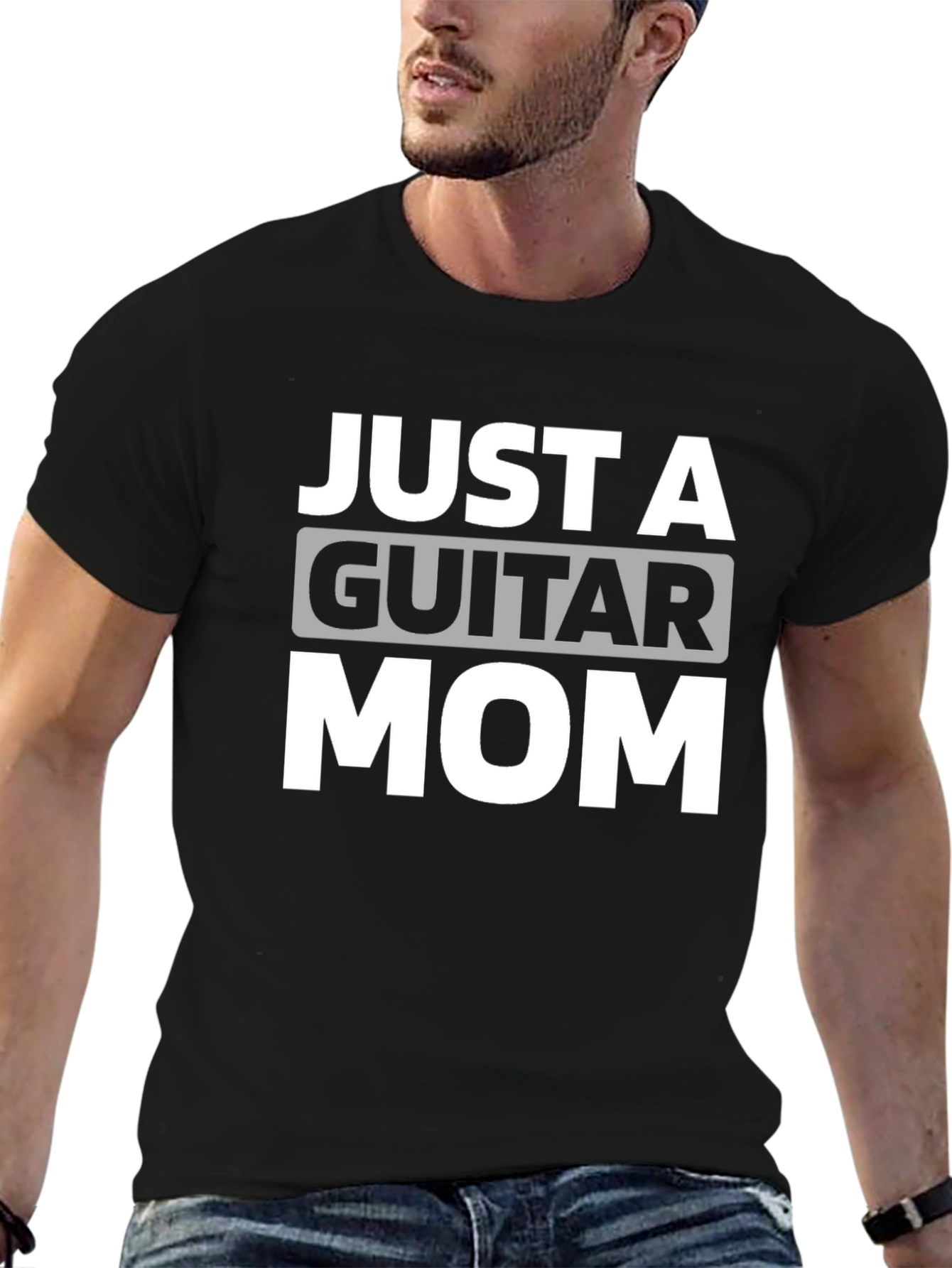 Just A Guitar Mom T-Shirt - Music Lover Tee