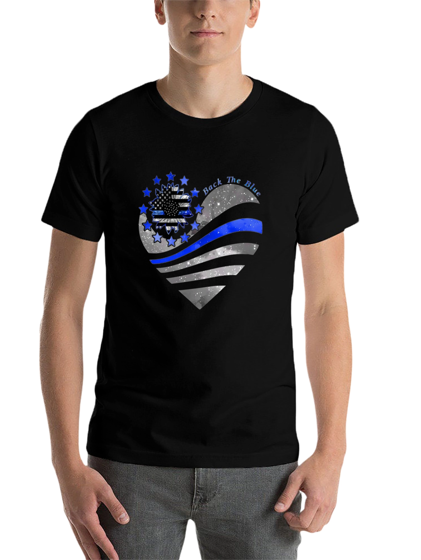 Back the Blue Heart T-Shirt