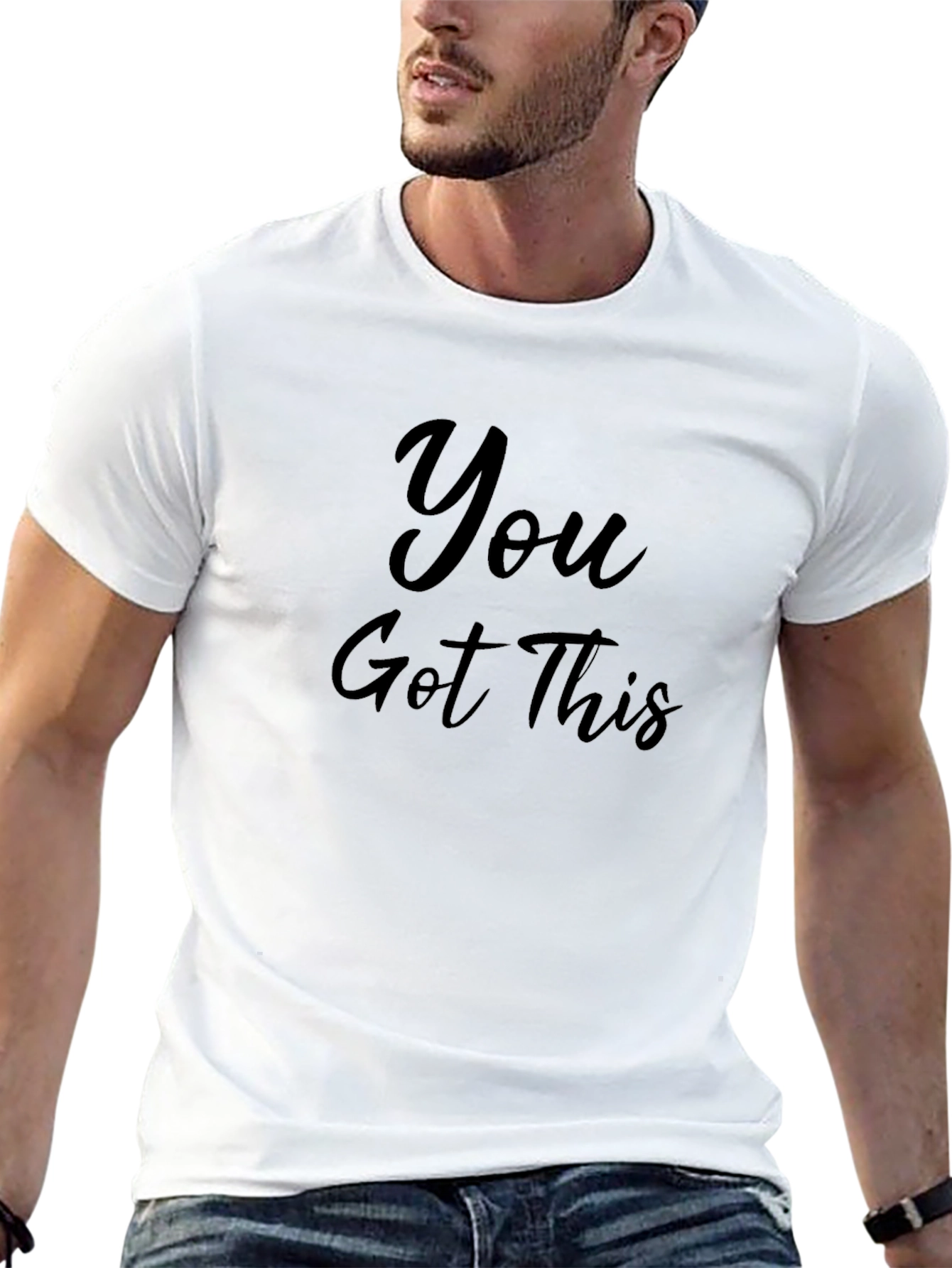 Motivational You Got This Black T-Shirt