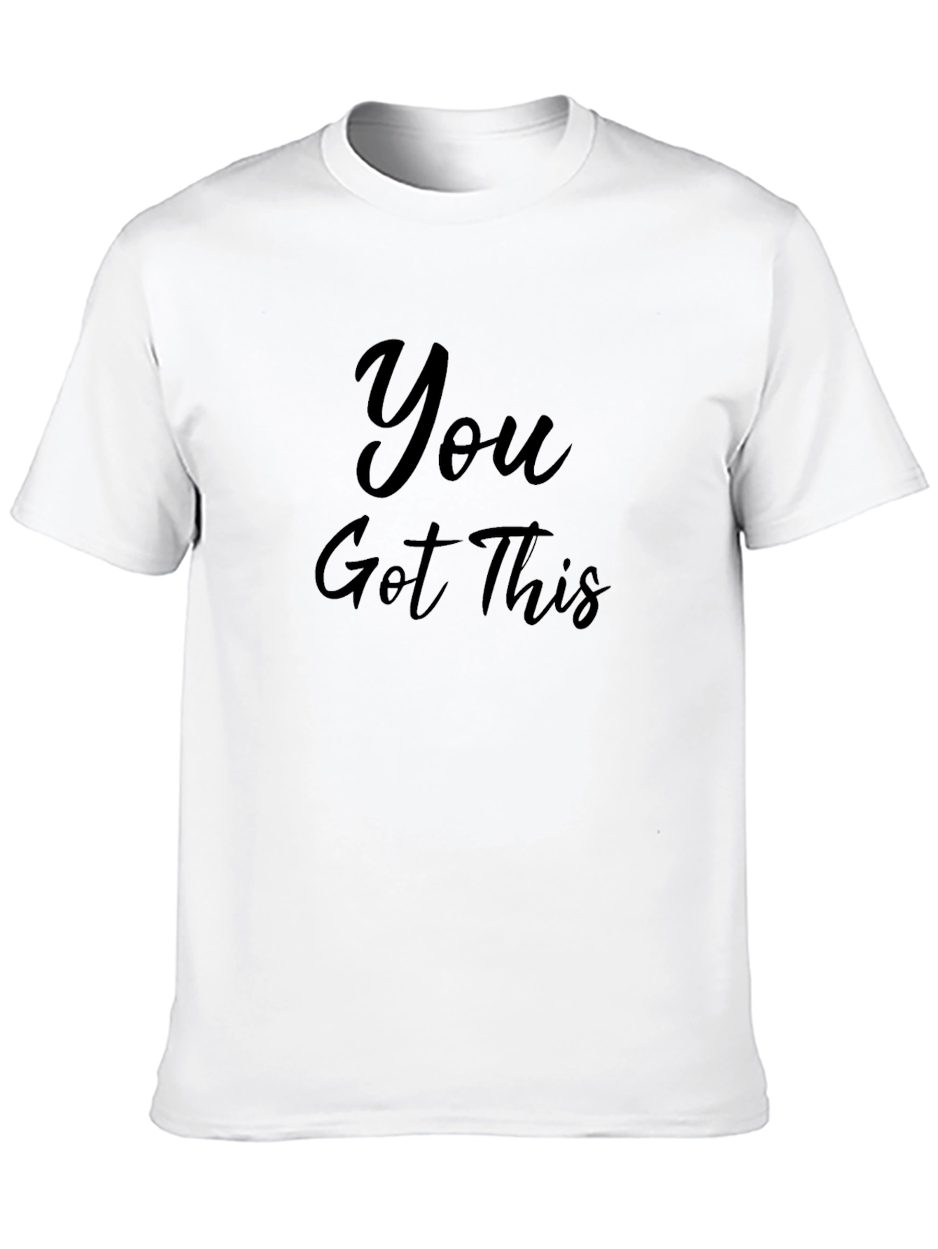 Motivational You Got This Black T-Shirt
