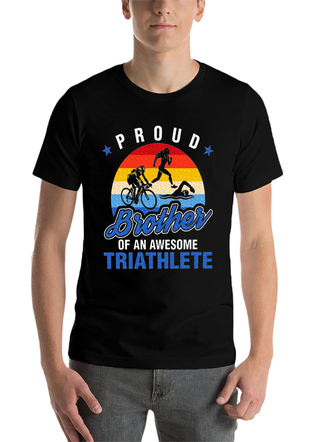 Proud Brother of a Triathlete T-Shirt
