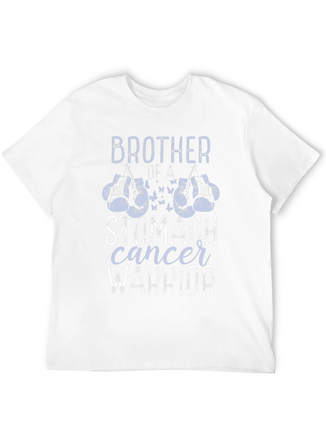 Stomach Cancer Warrior Brother T-Shirt