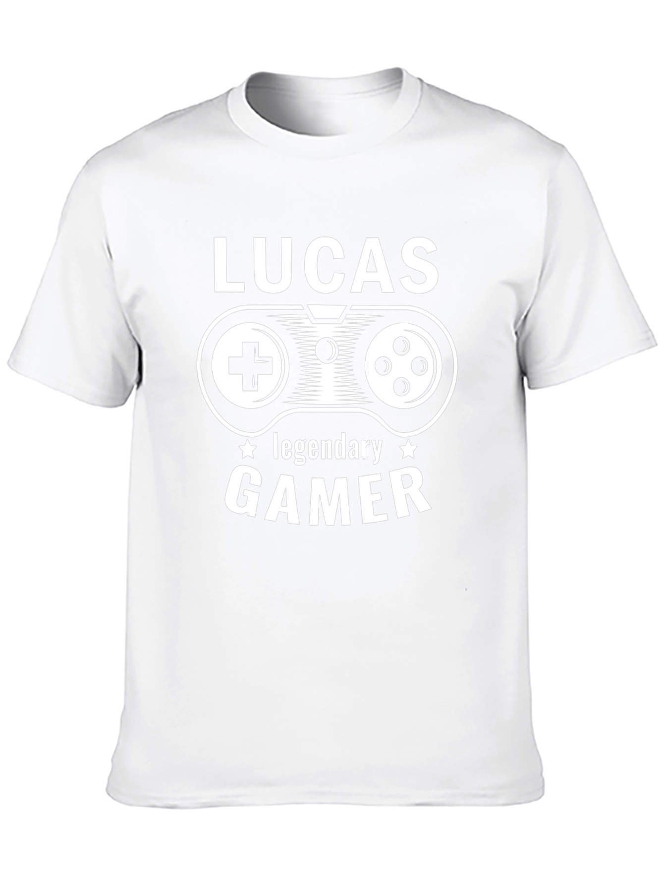 Lucas Legendary Gamer Black T-Shirt