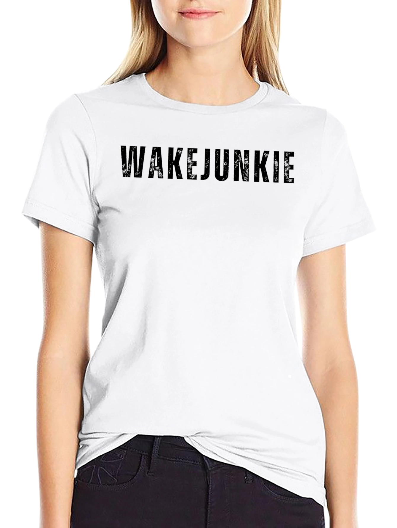 Wake Junkie Black T-Shirt