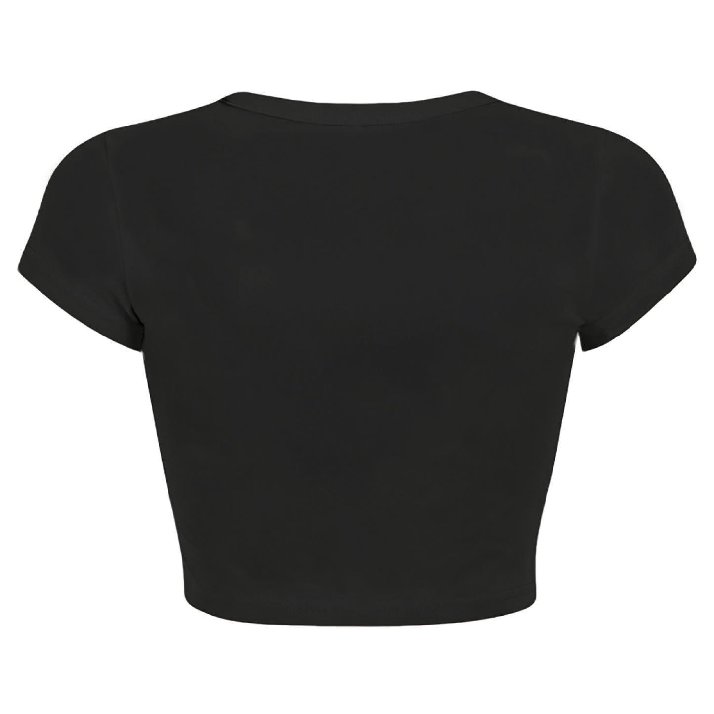 I Am Worthy Aesthetic Minimal Black Crop Tee ¨C Self Love Statement Top