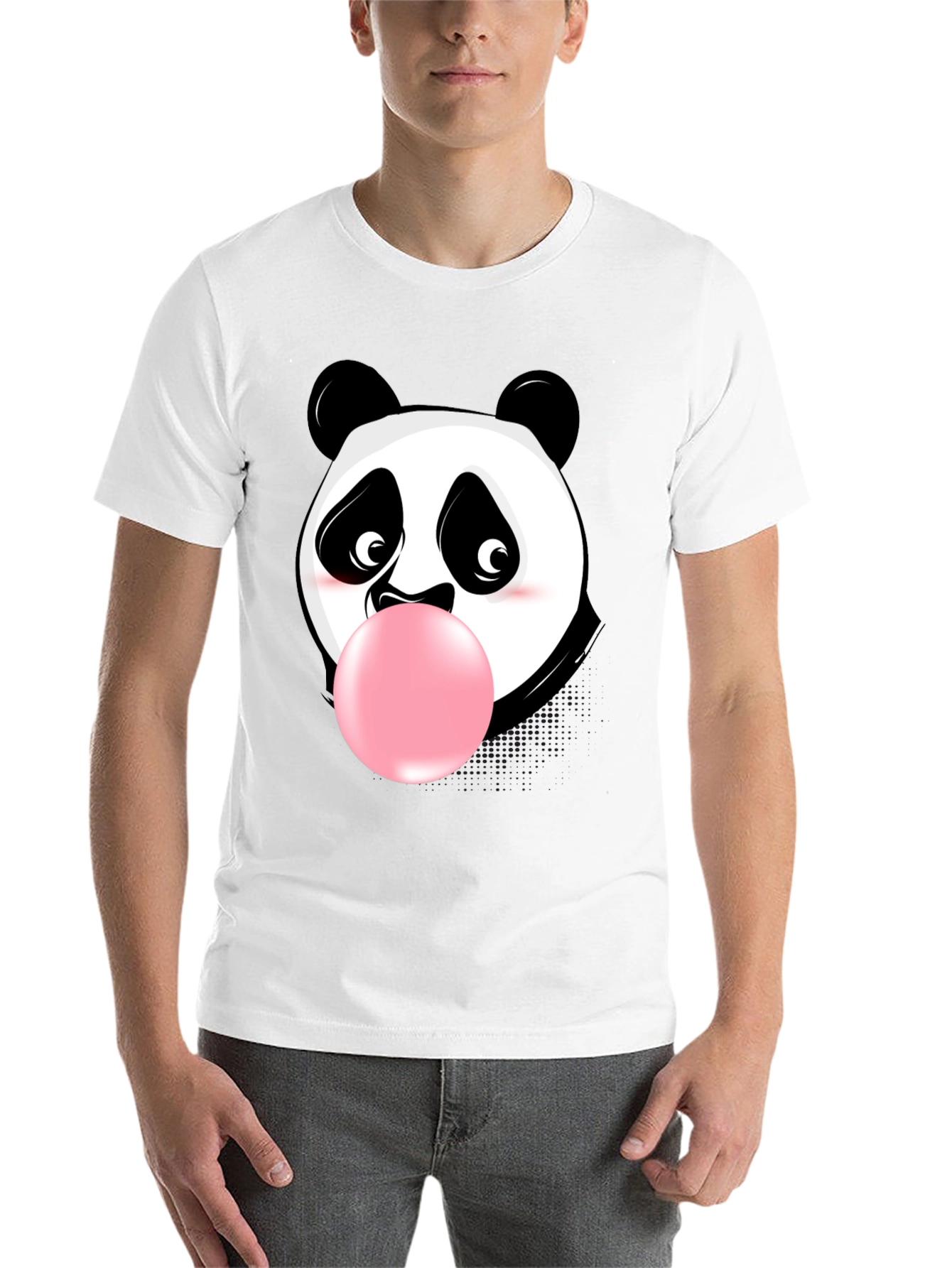 Panda Bubble Gum T-Shirt