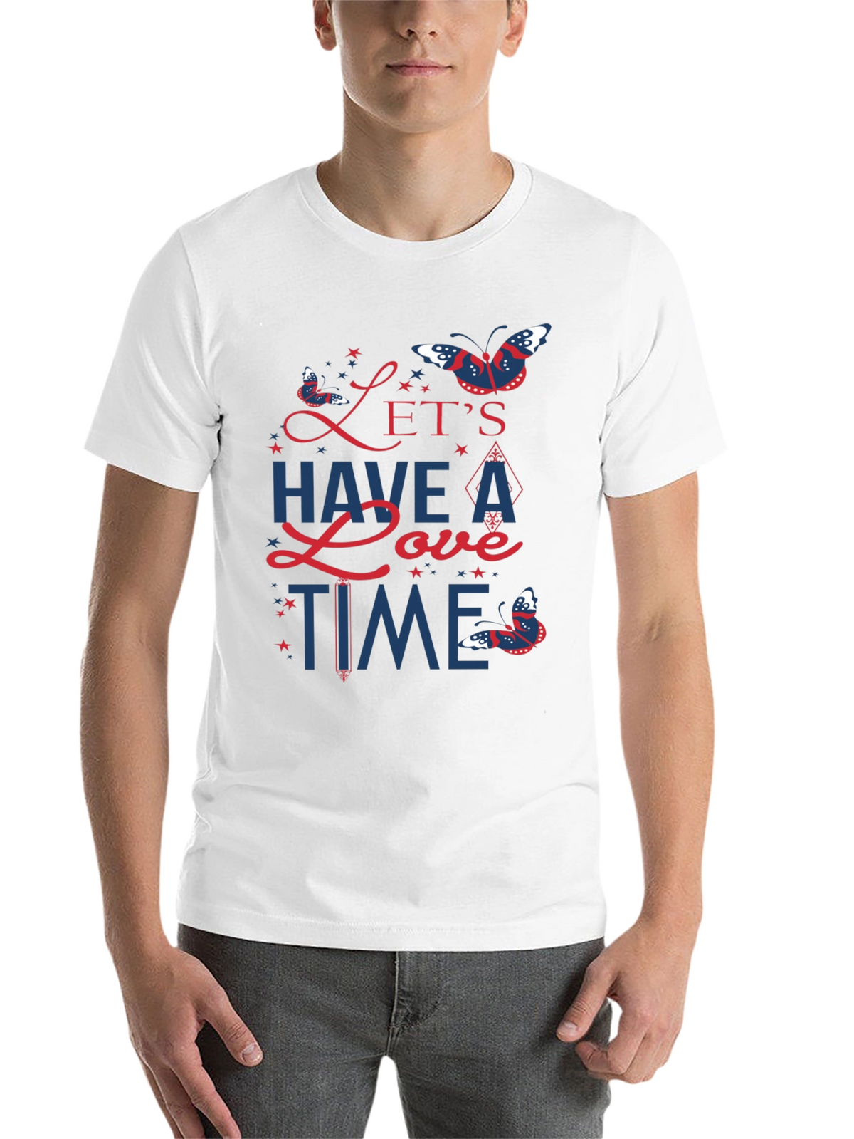Lets Have a Love Time Graphic T-Shirt