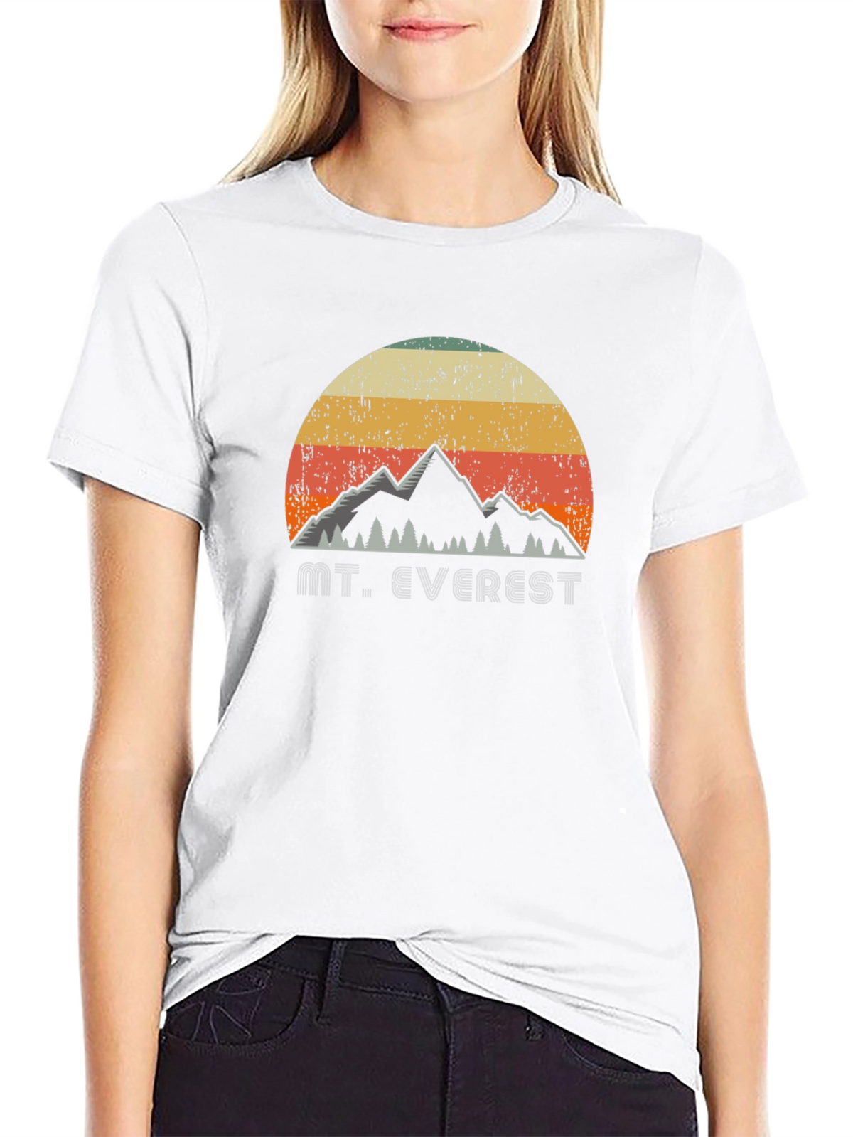 Retro Mt. Everest Graphic T-Shirt