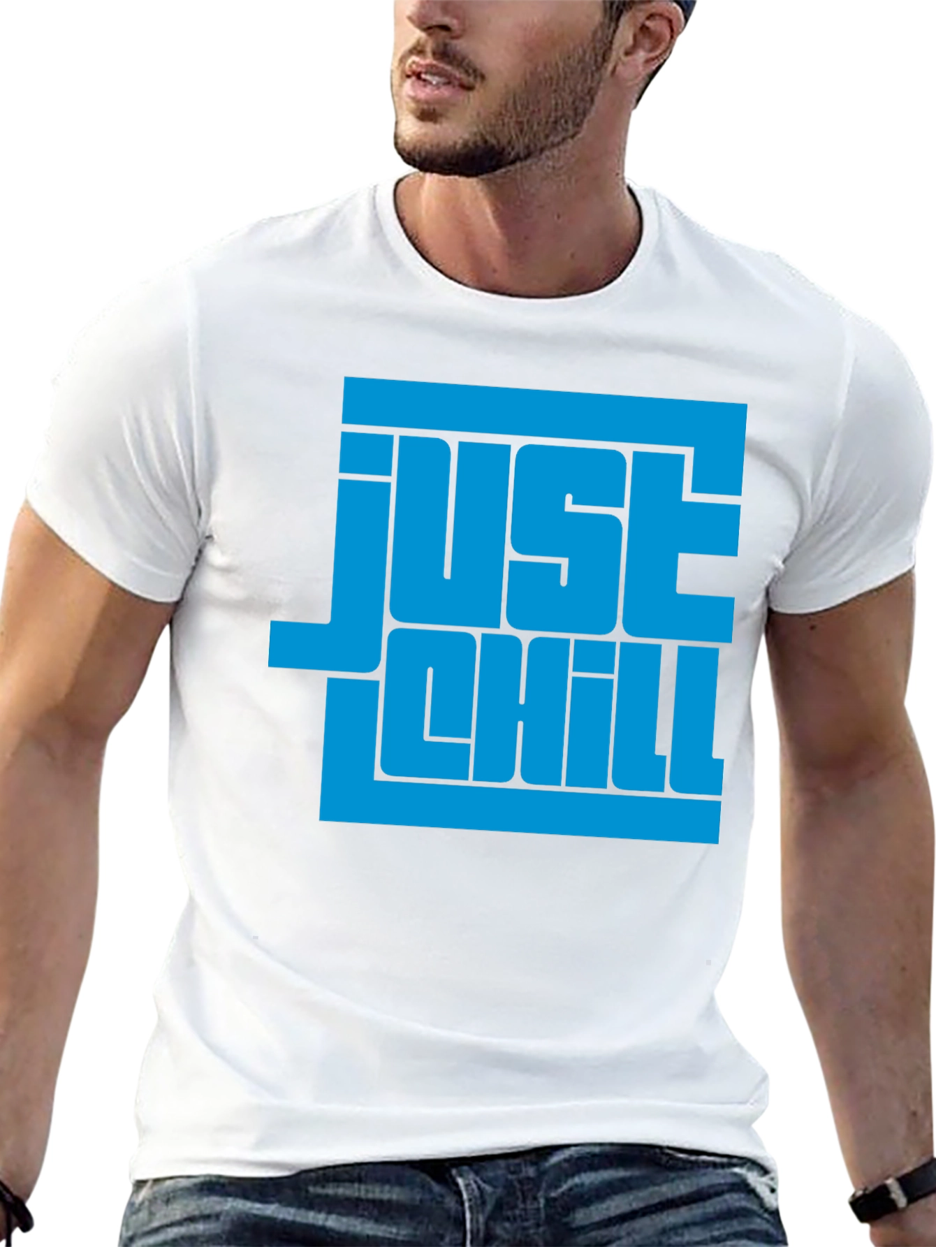 Just Chill Graphic Tee - Relaxed Fit