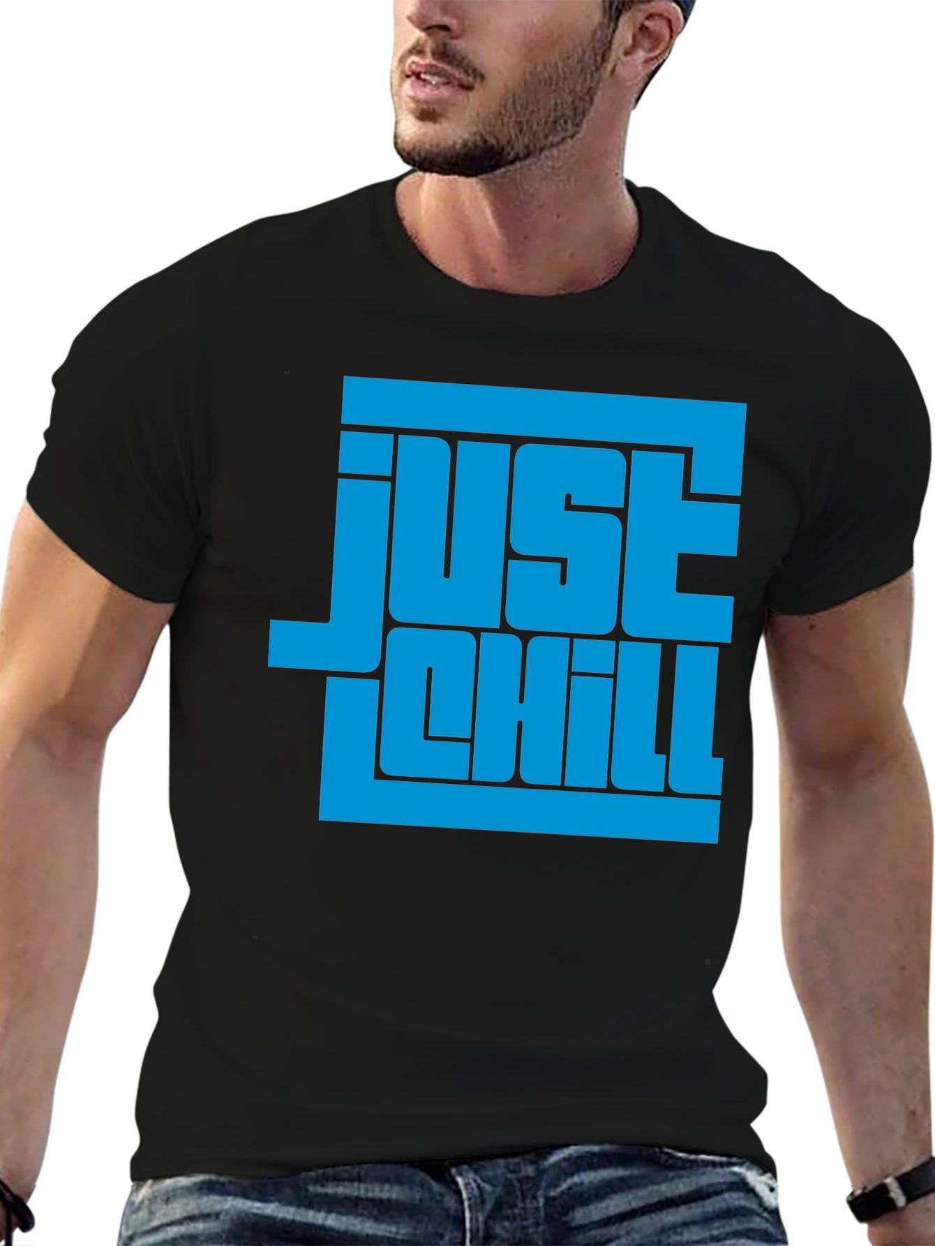 Just Chill Graphic Tee - Relaxed Fit