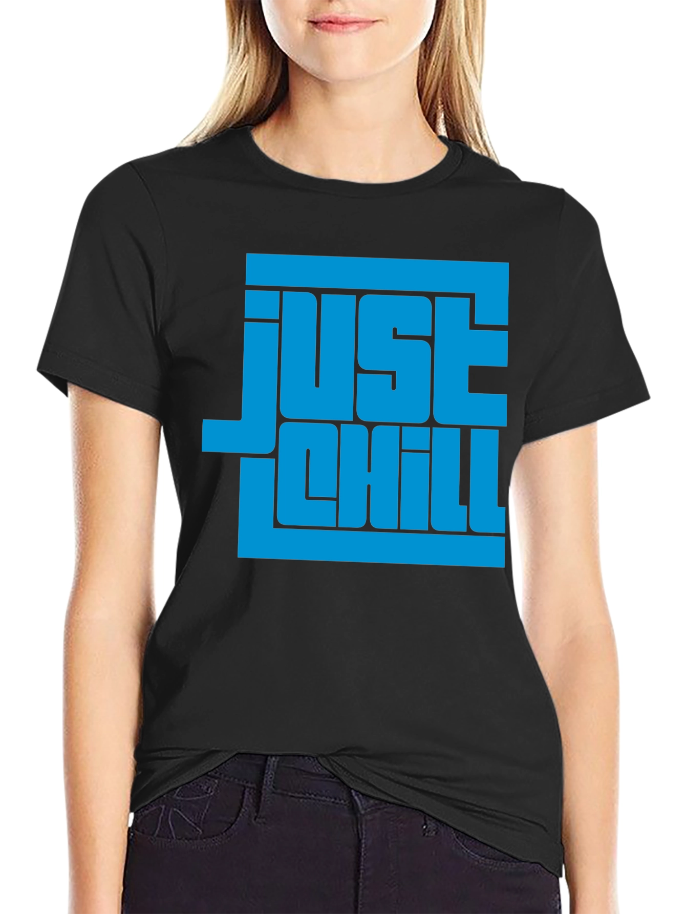 Just Chill Graphic Tee - Relaxed Fit