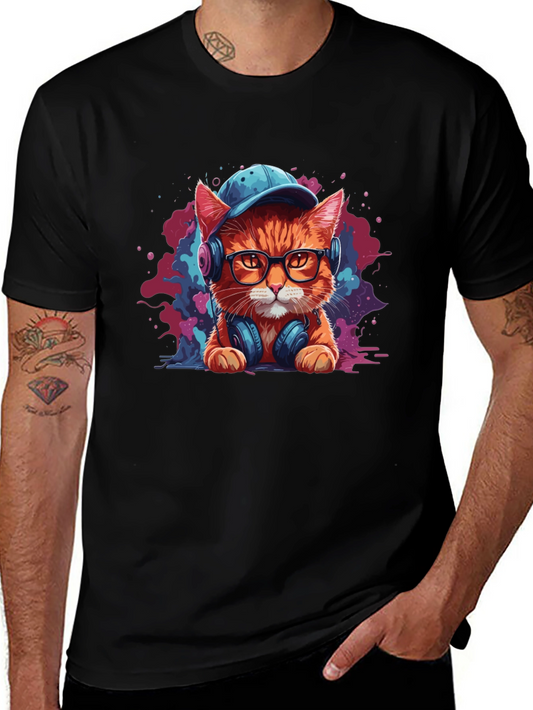 Cool Cat Graphic Tee