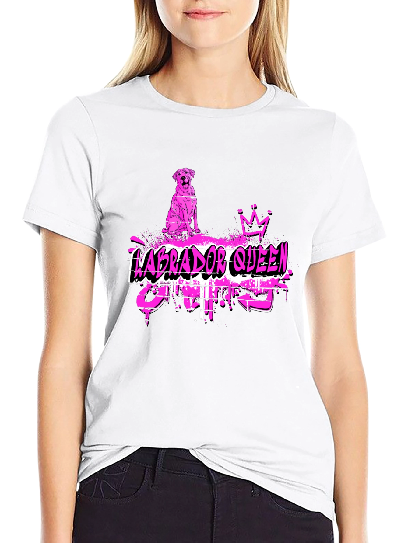 Labrador Queen Graphic T-Shirt