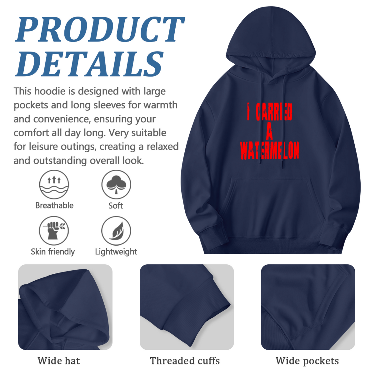 Vintage Car & Distressed Graphic Hoodie - Cozy Pullover Sweatshirt with Unique Artwork, Trendy Streetwear