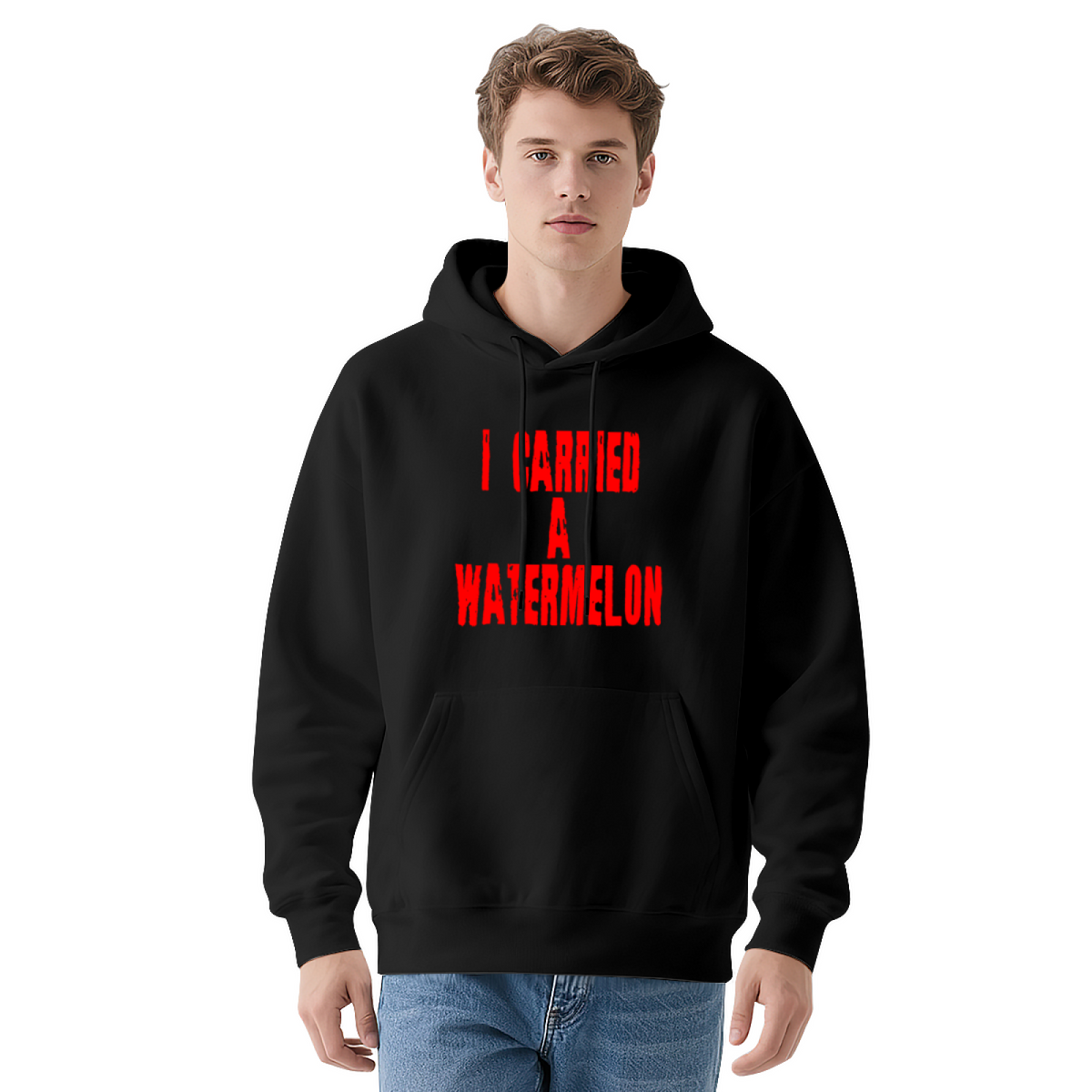 Vintage Car & Distressed Graphic Hoodie - Cozy Pullover Sweatshirt with Unique Artwork, Trendy Streetwear