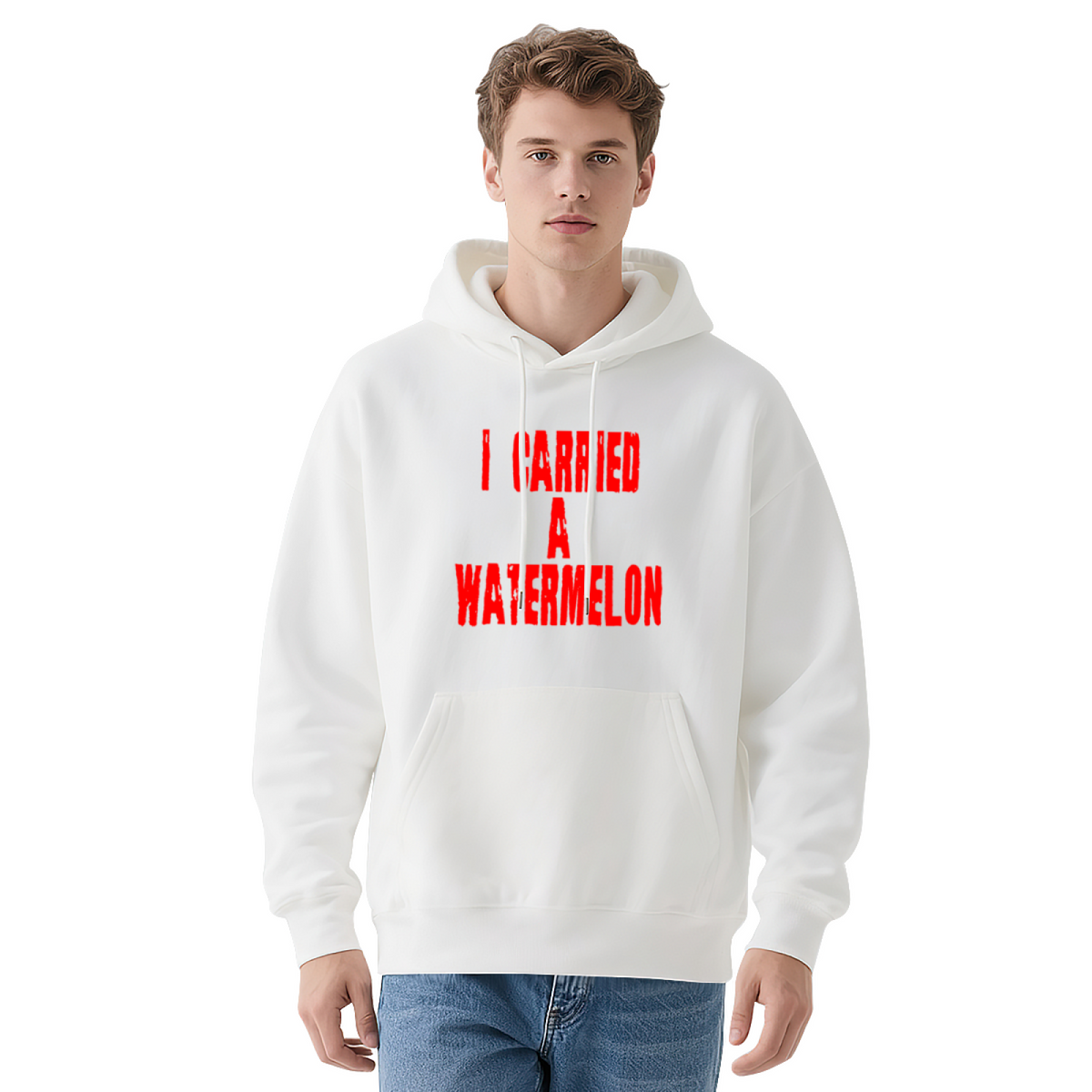 Vintage Car & Distressed Graphic Hoodie - Cozy Pullover Sweatshirt with Unique Artwork, Trendy Streetwear