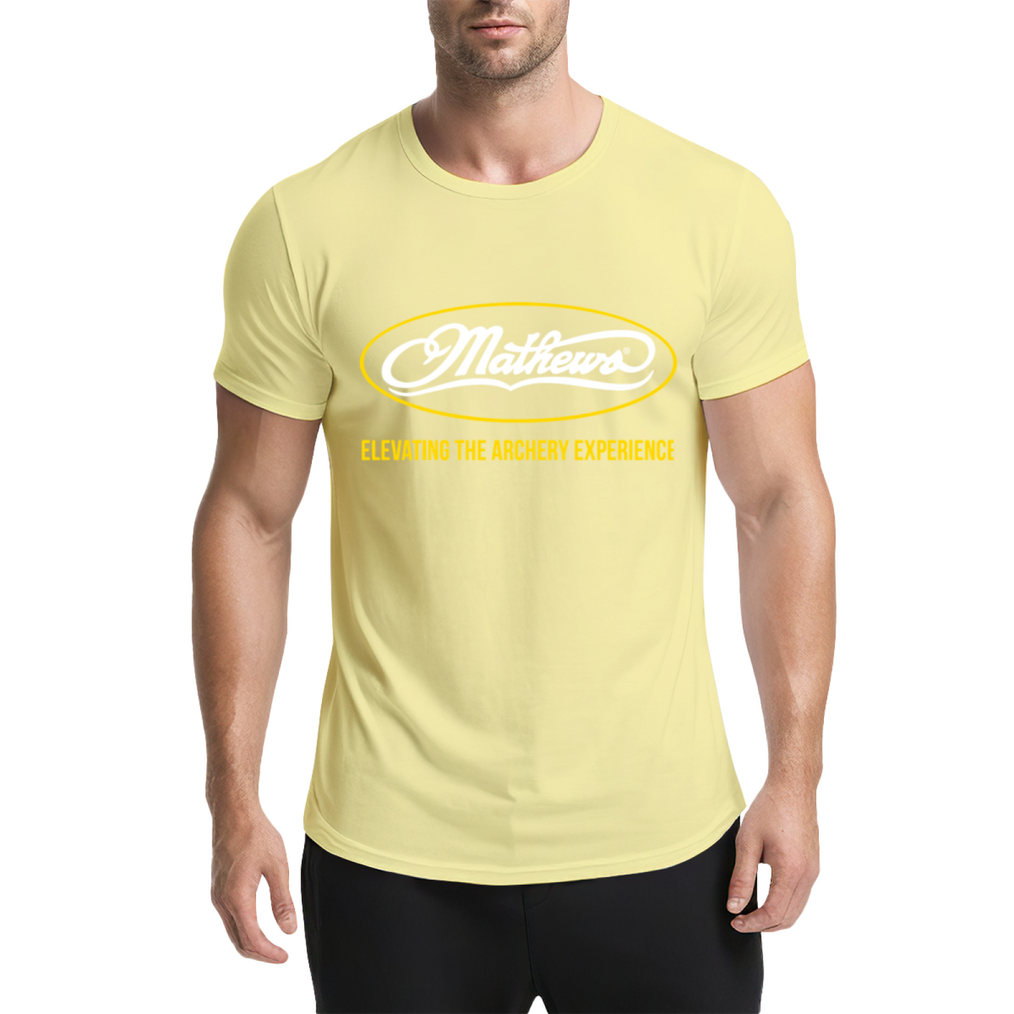 Mathews Elevating The Archery Experience Bowhunting Purple Tee
