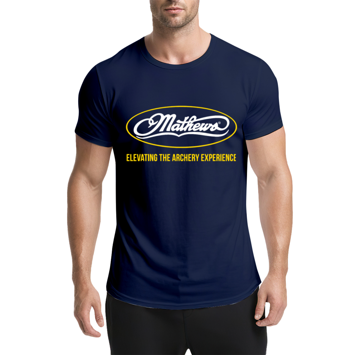 Mathews Elevating The Archery Experience Bowhunting Purple Tee