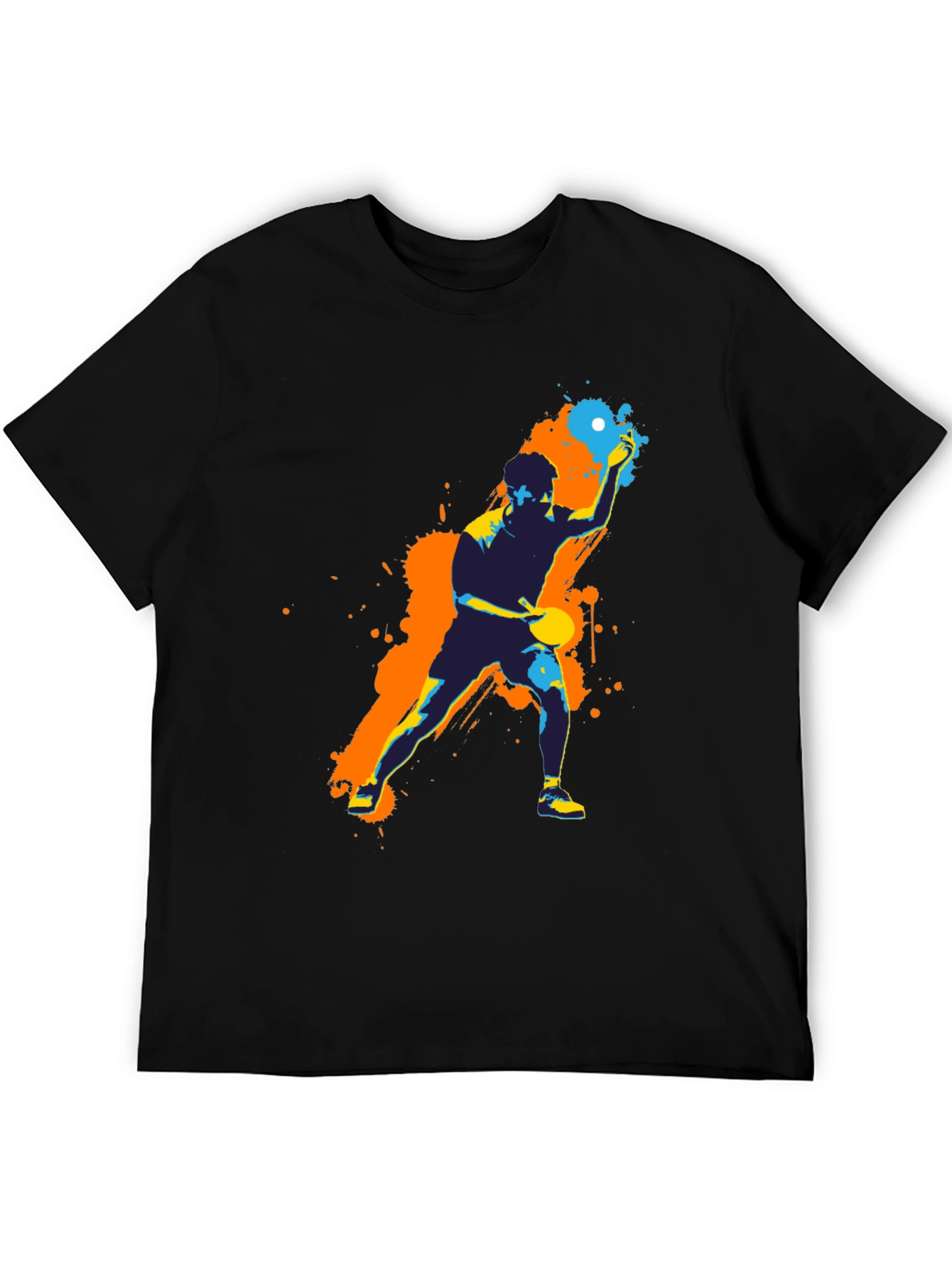 Table Tennis Graphic Tee - Sporty Design