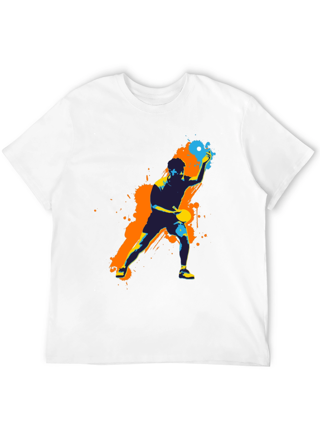 Table Tennis Graphic Tee - Sporty Design