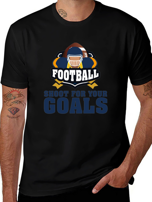 Football Goals Graphic T-Shirt
