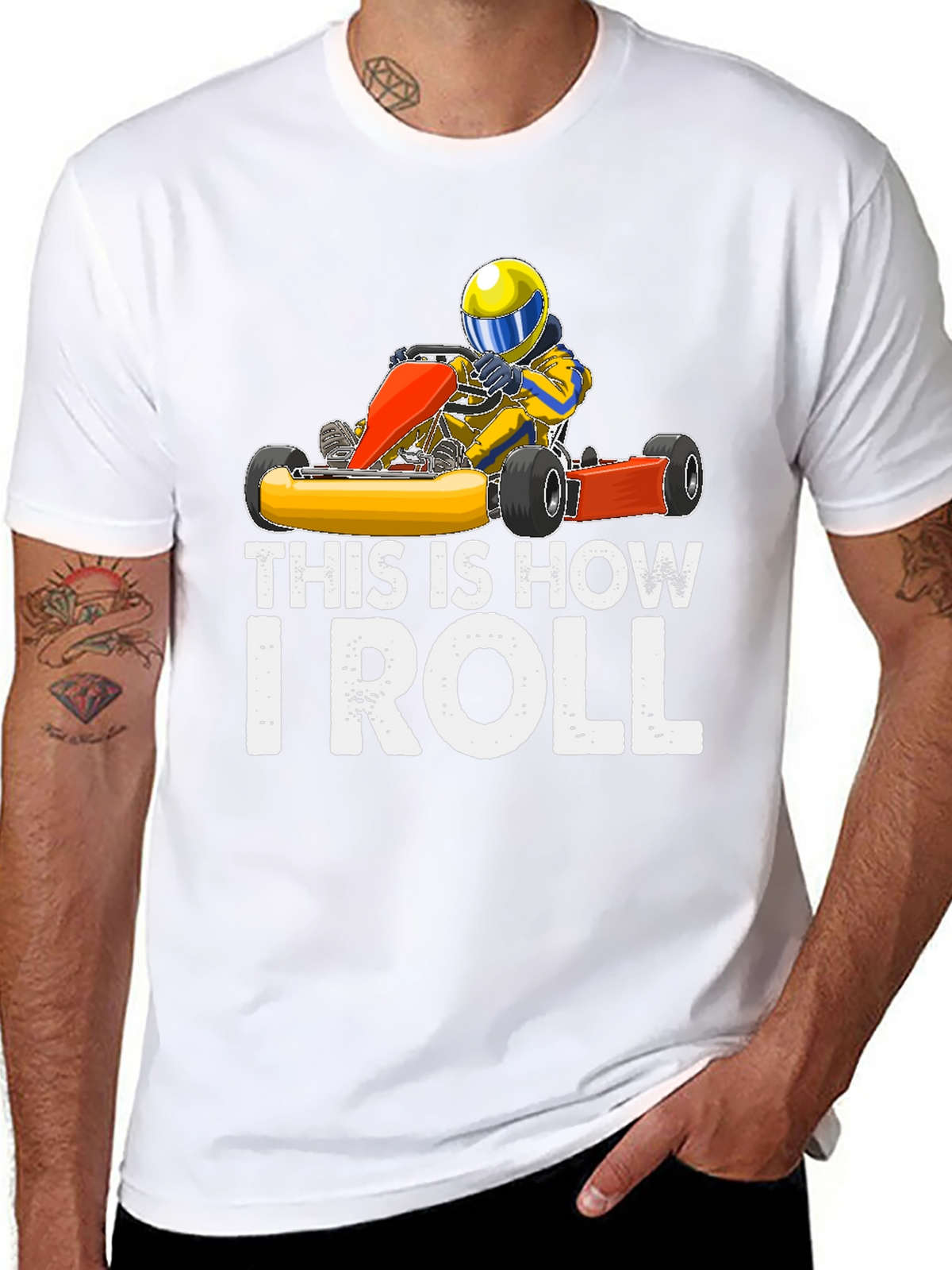 This is How I Roll Kart Racing T-Shirt