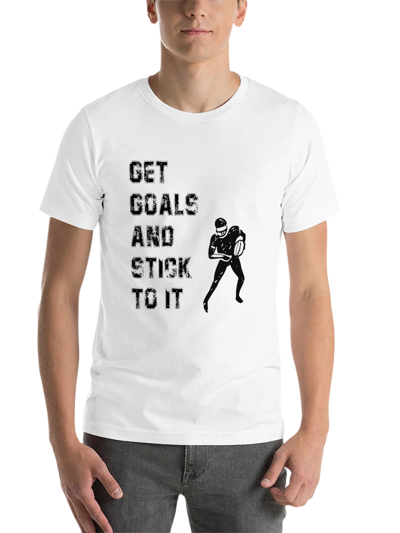 Get Goals T-Shirt Motivational Graphic Tee