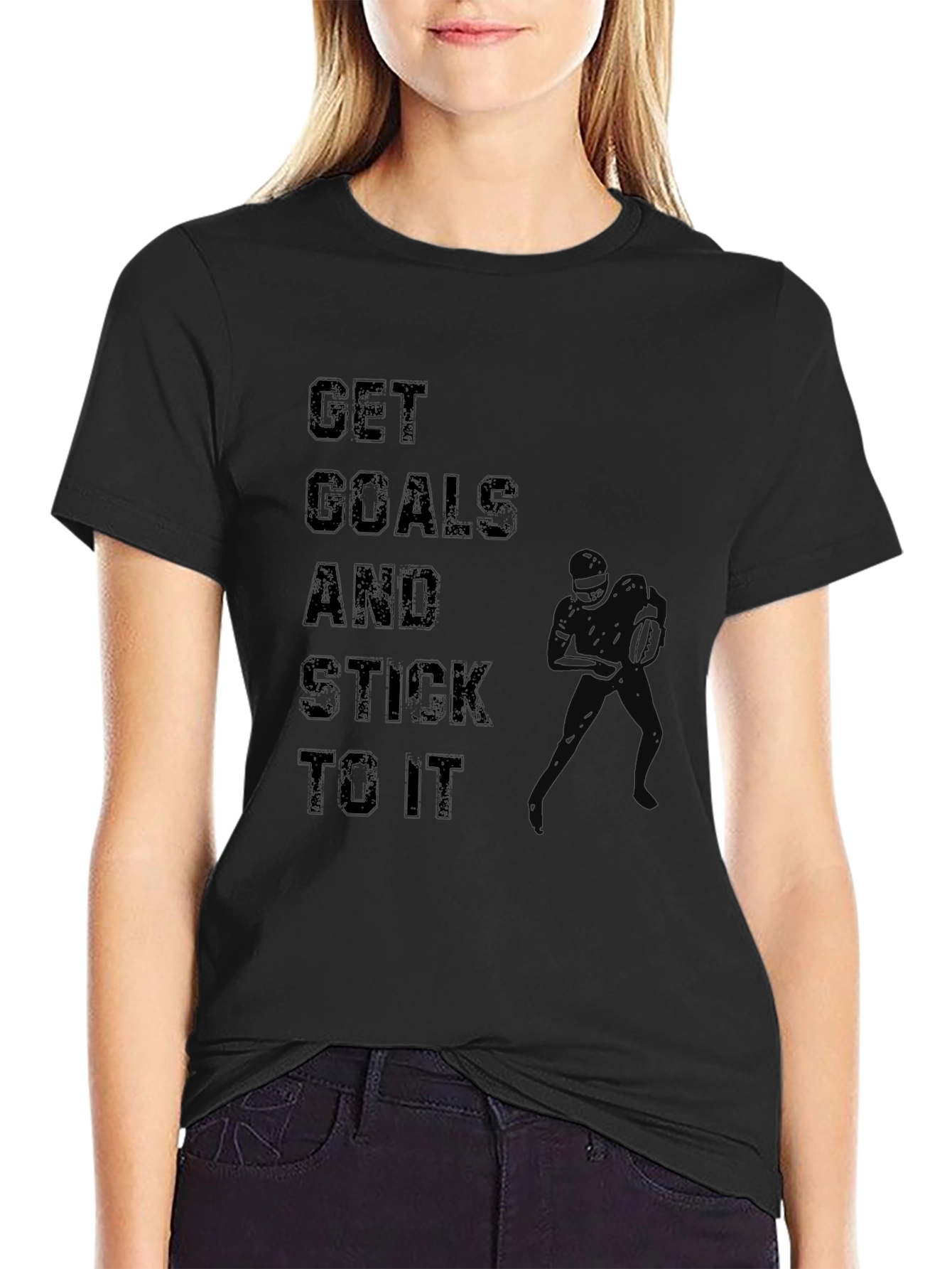 Get Goals T-Shirt Motivational Graphic Tee