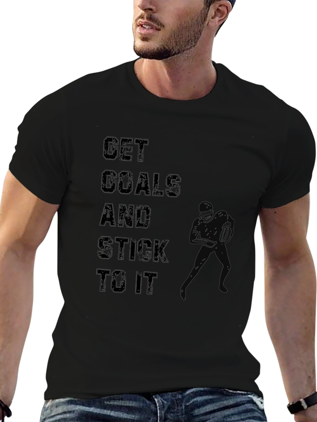 Get Goals T-Shirt Motivational Graphic Tee