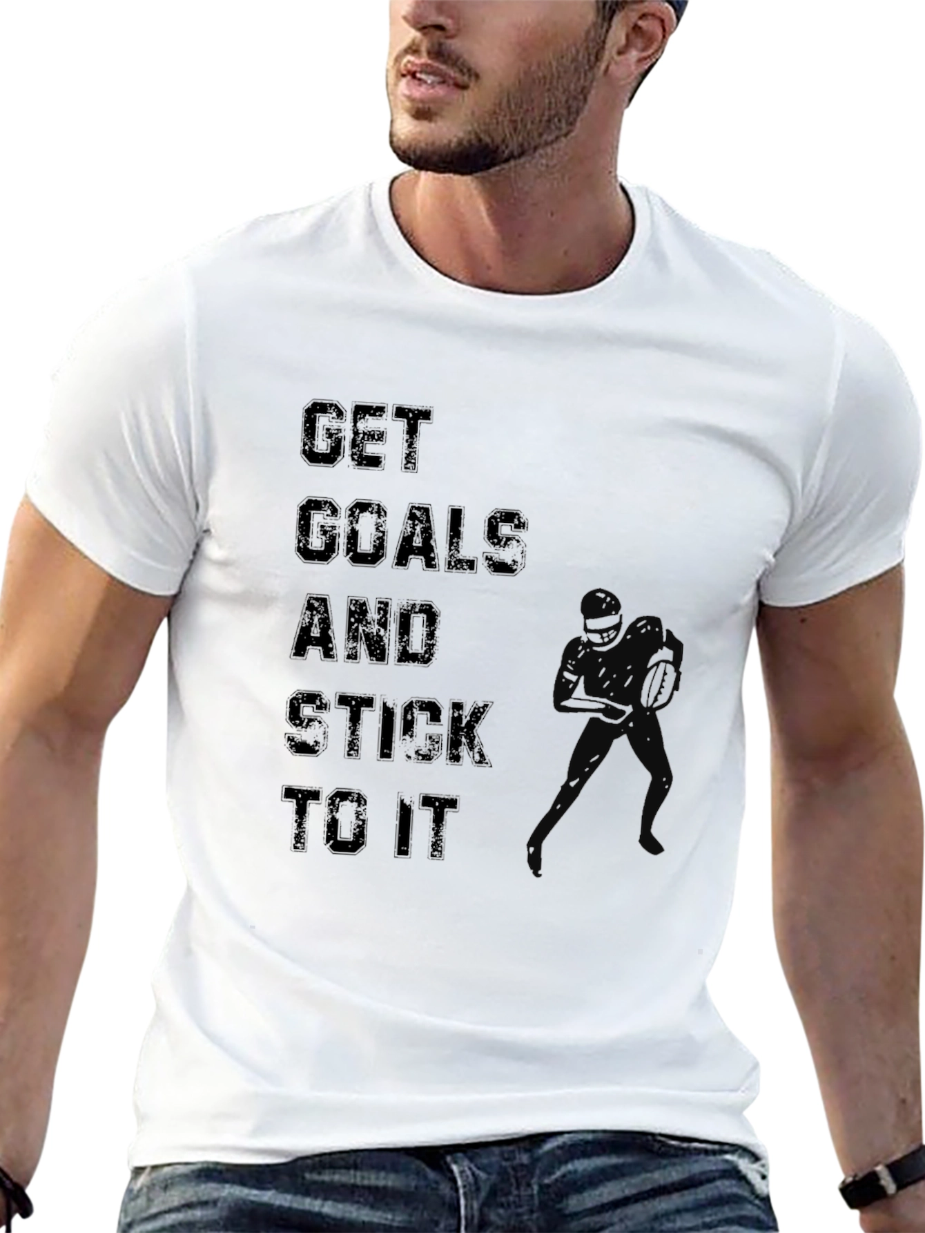 Get Goals T-Shirt Motivational Graphic Tee